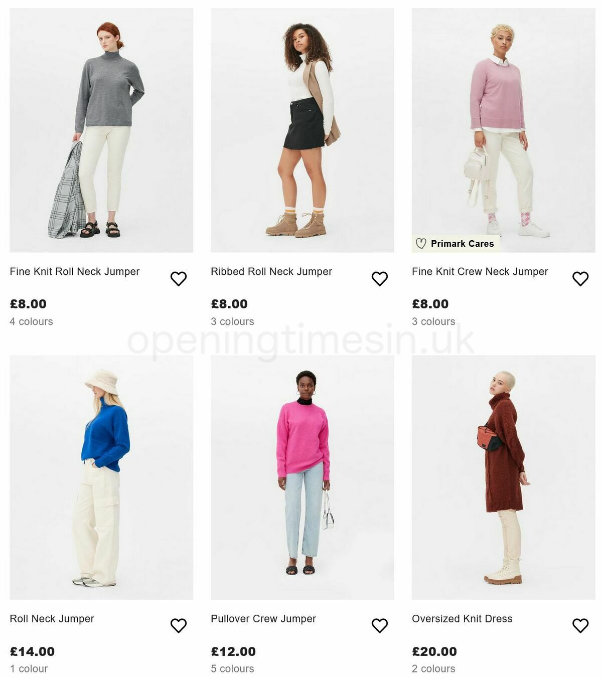 Primark Offers from 2 January