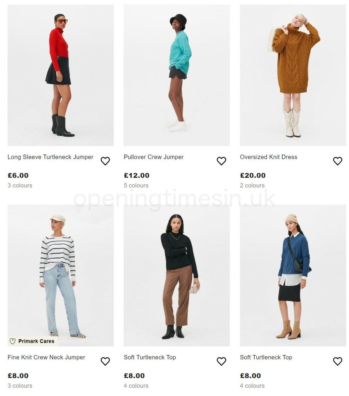 Primark Offers from 2 January