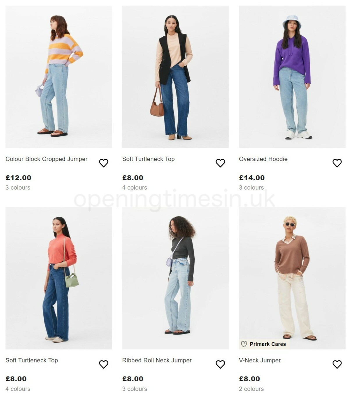 Primark Offers from 2 January