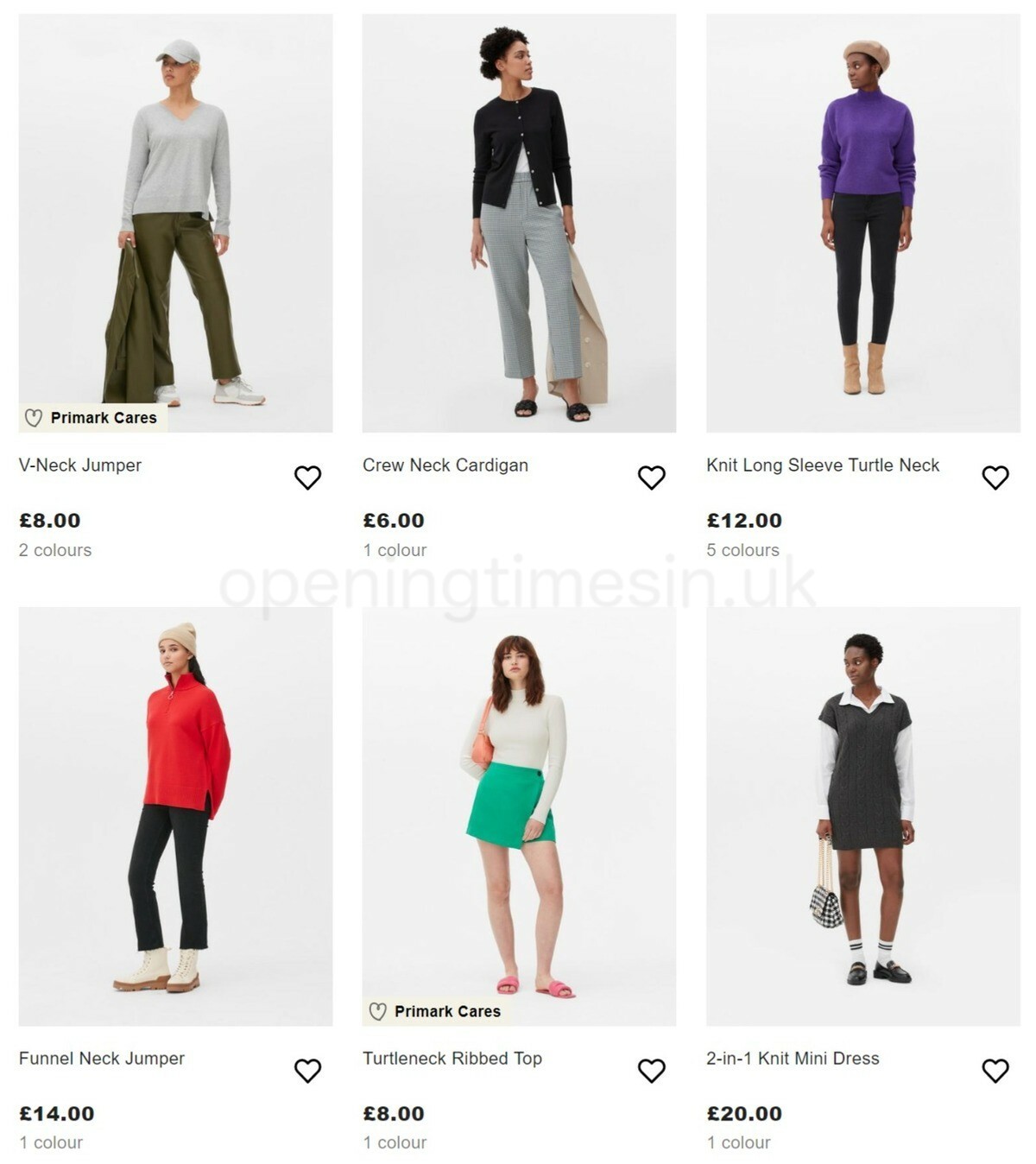 Primark Offers from 2 January