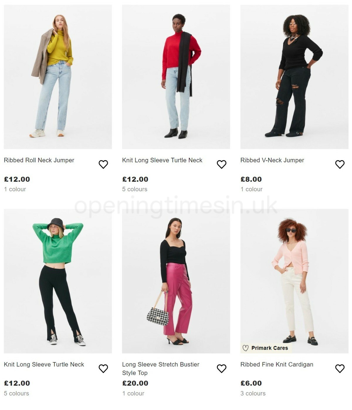 Primark Offers from 2 January
