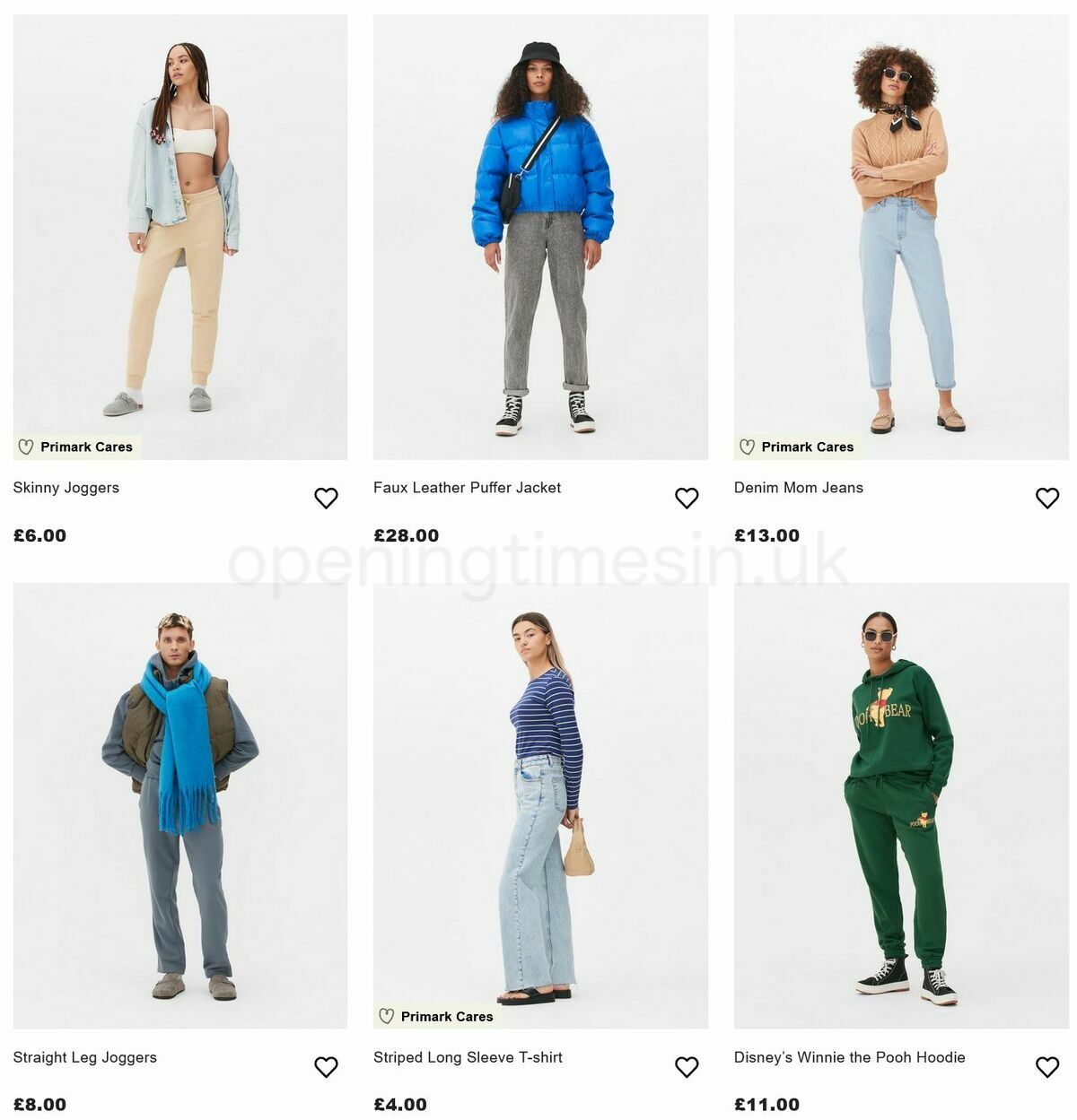 Primark Offers from 14 January