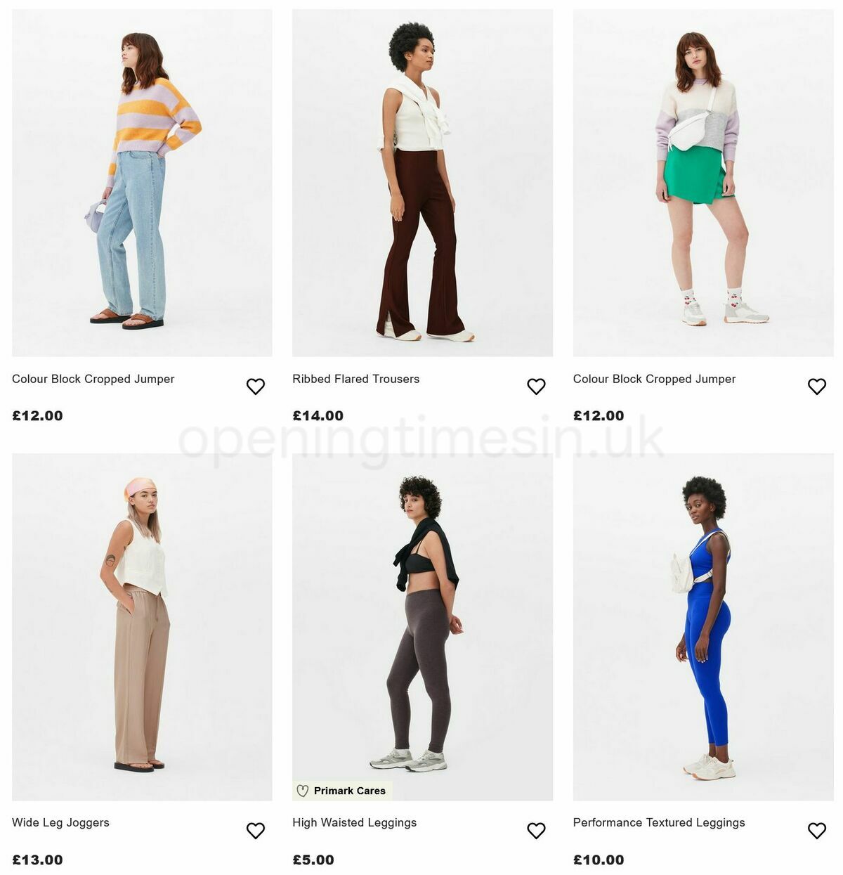 Primark Offers from 14 January