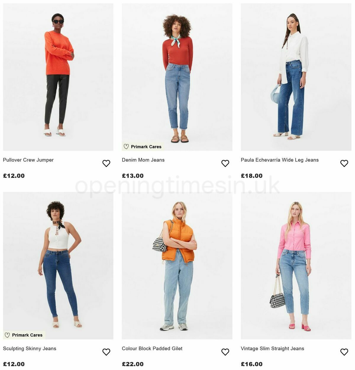 Primark Offers from 14 January
