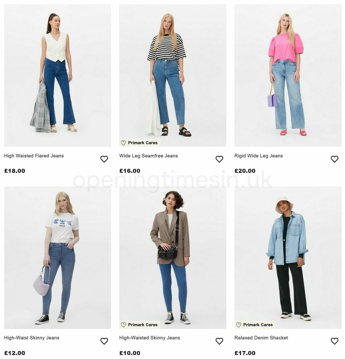 Primark Offers from 14 January