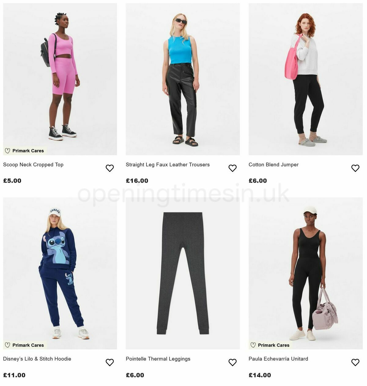 Primark Offers from 14 January