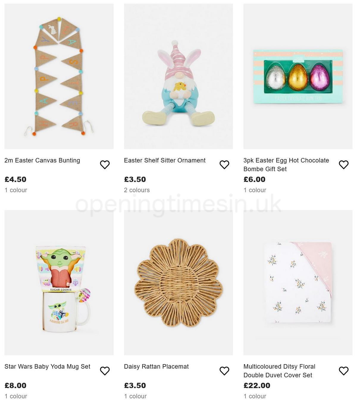 Primark Offers from 29 March