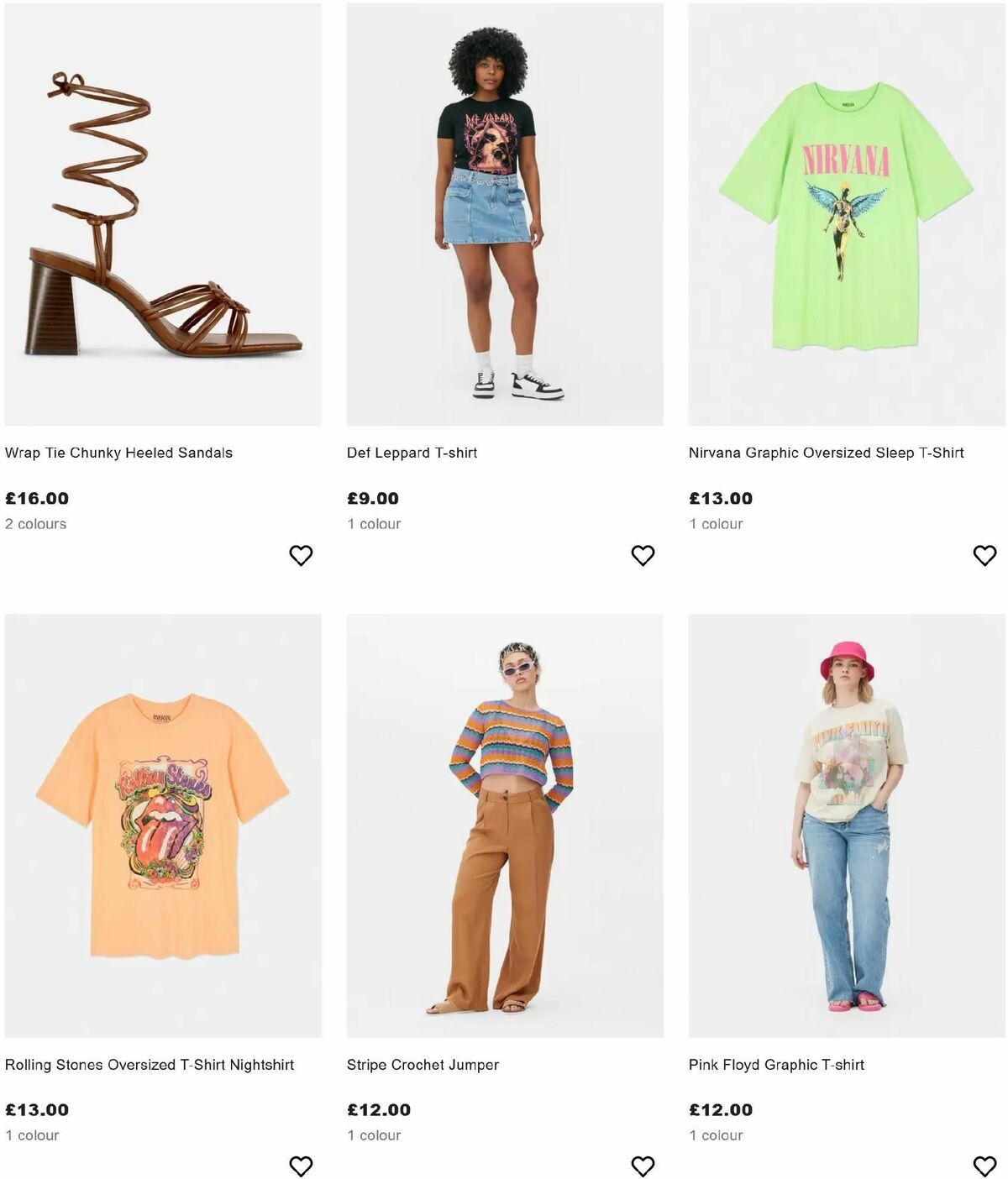 Primark Festival Looks Offers from 26 June