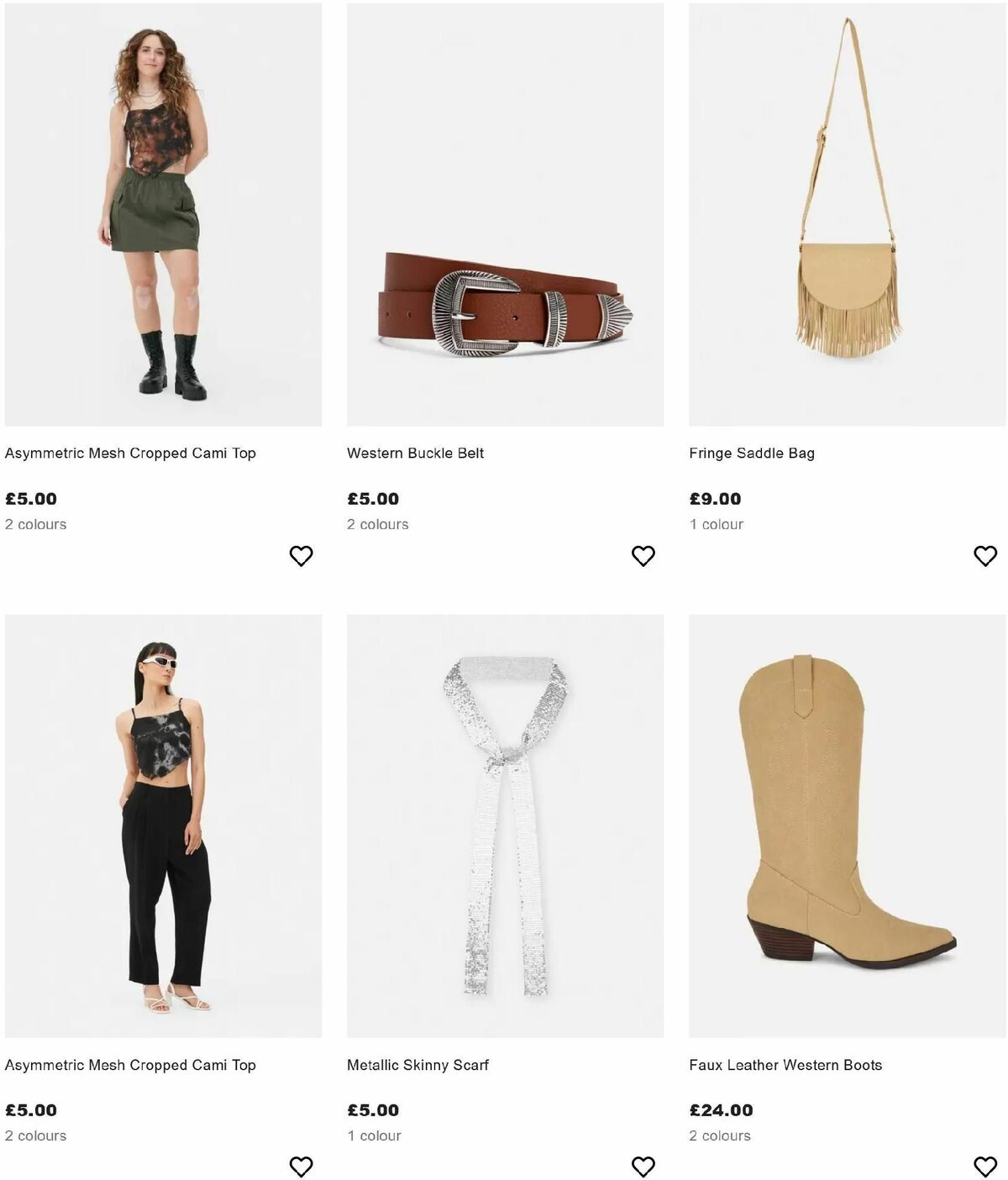 Primark Festival Looks Offers from 26 June