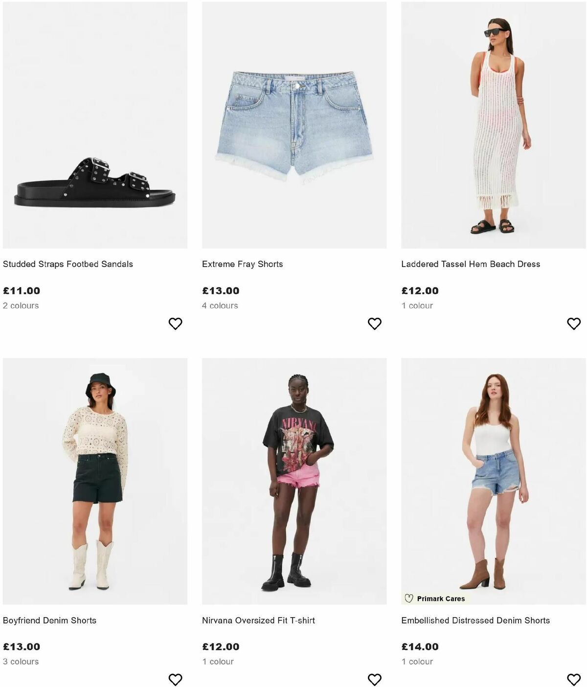 Primark Festival Looks Offers from 26 June