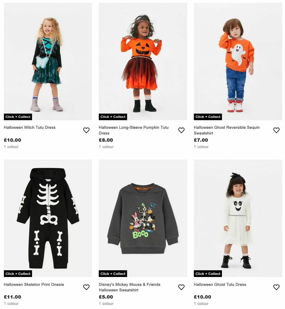 Primark Halloween Offers from 10 September