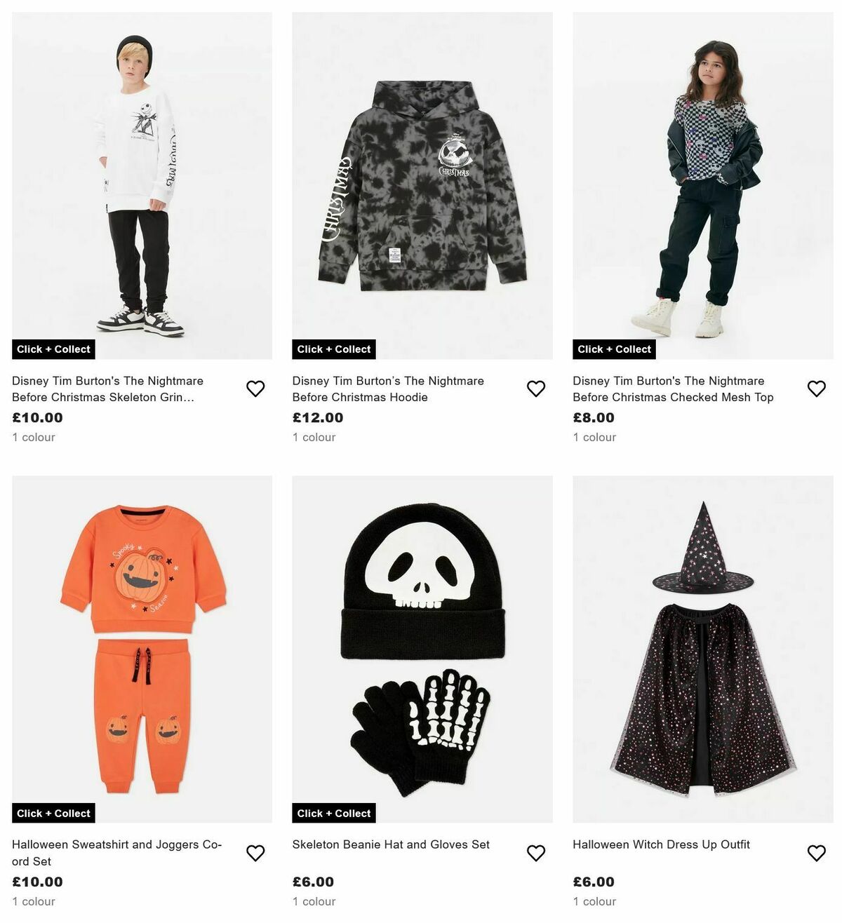 Primark Halloween Offers from 10 September