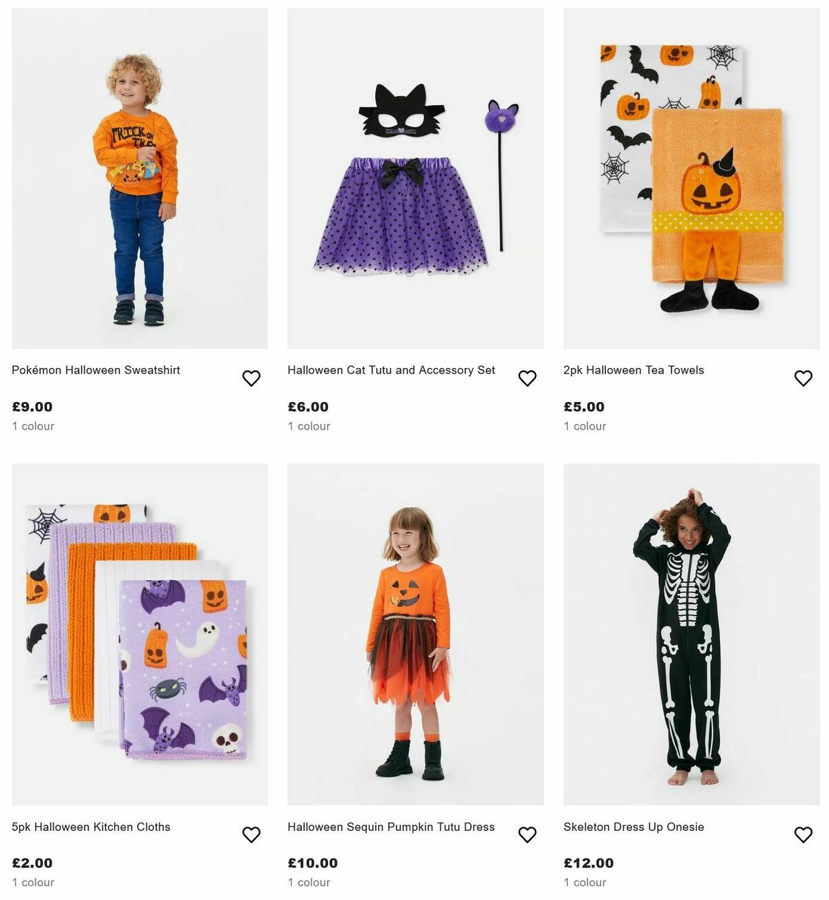 Primark Halloween Offers from 10 September