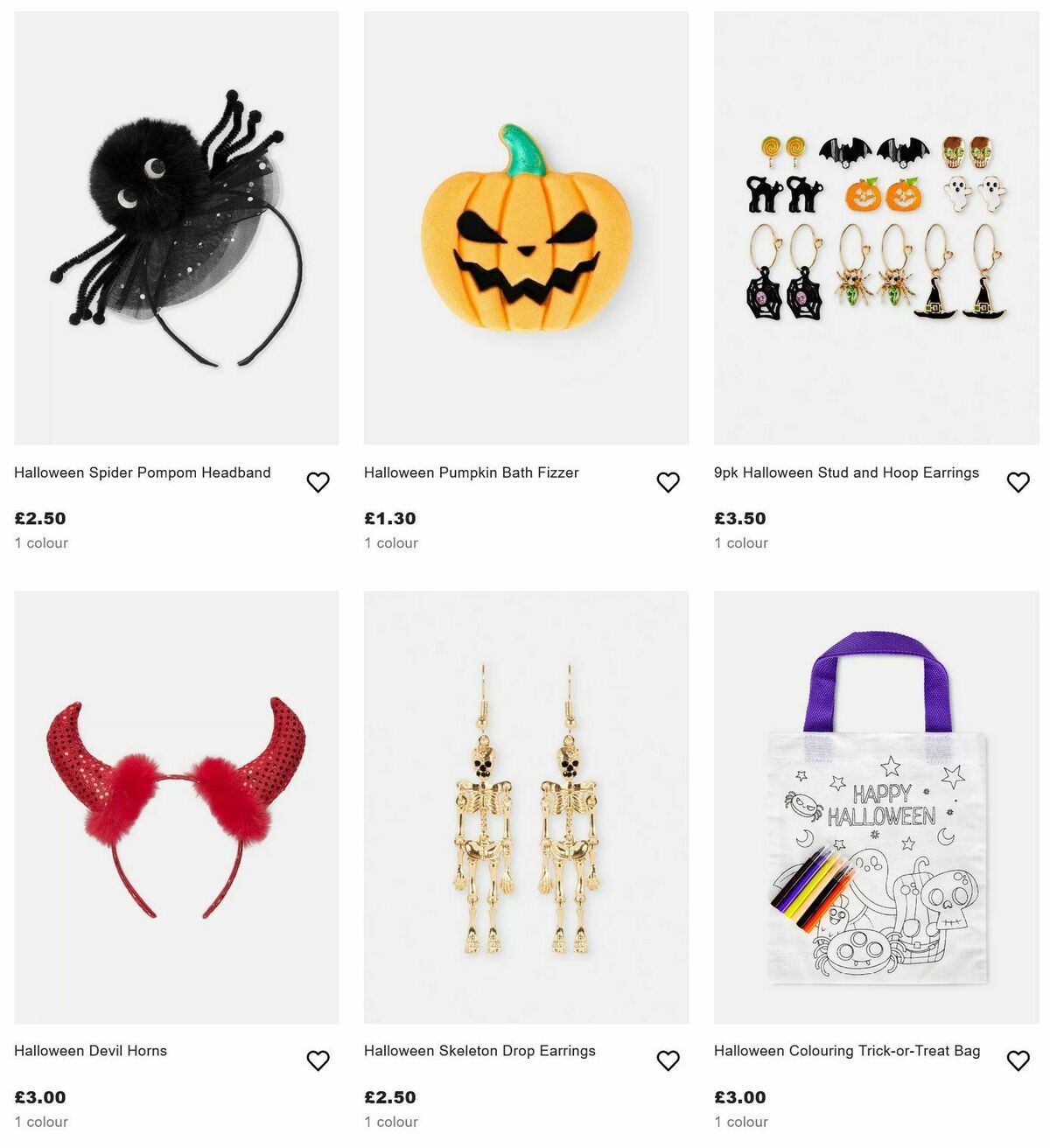 Primark Halloween Offers from 10 September