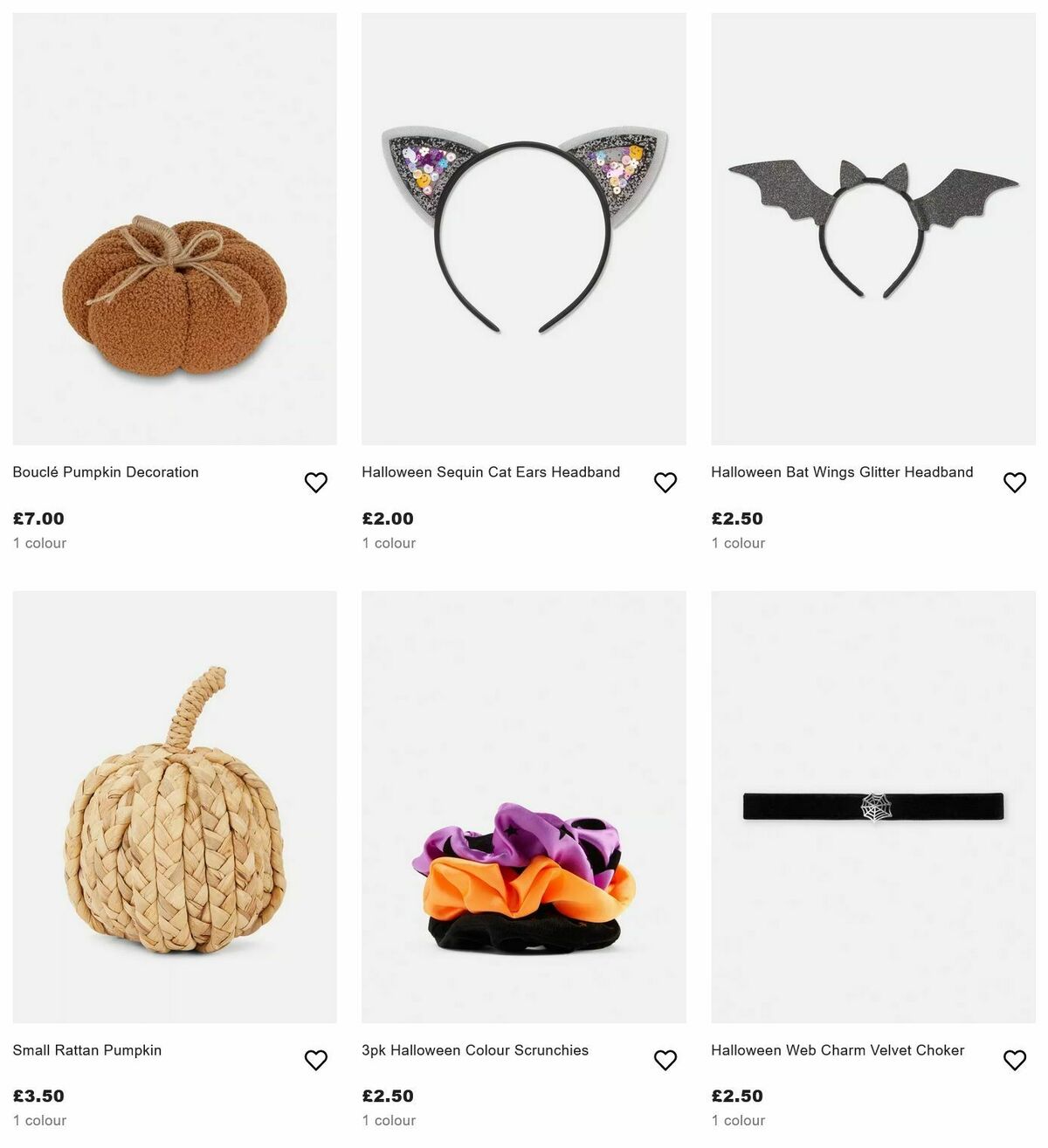 Primark Halloween Offers from 10 September