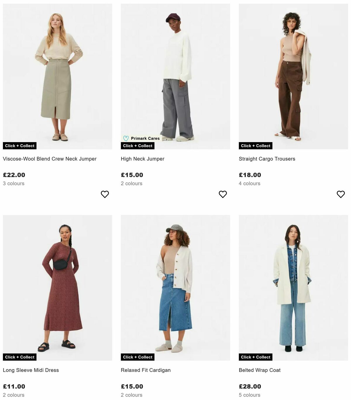 Primark Offers from 17 October