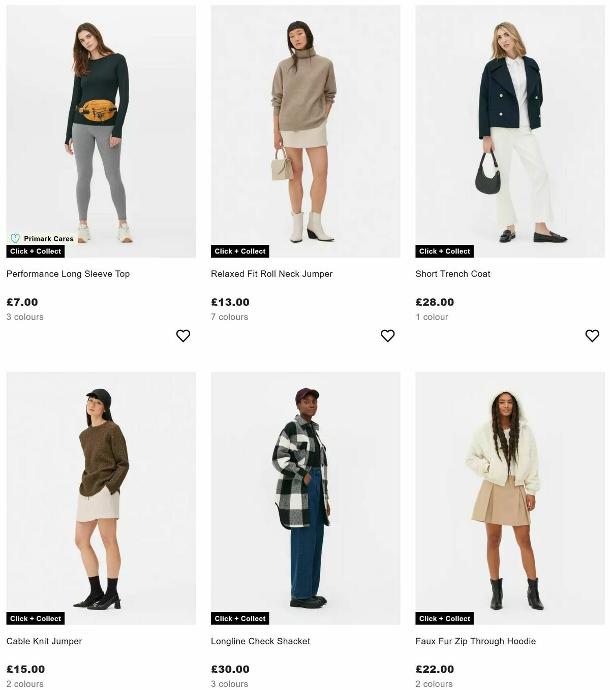 Primark Offers from 17 October