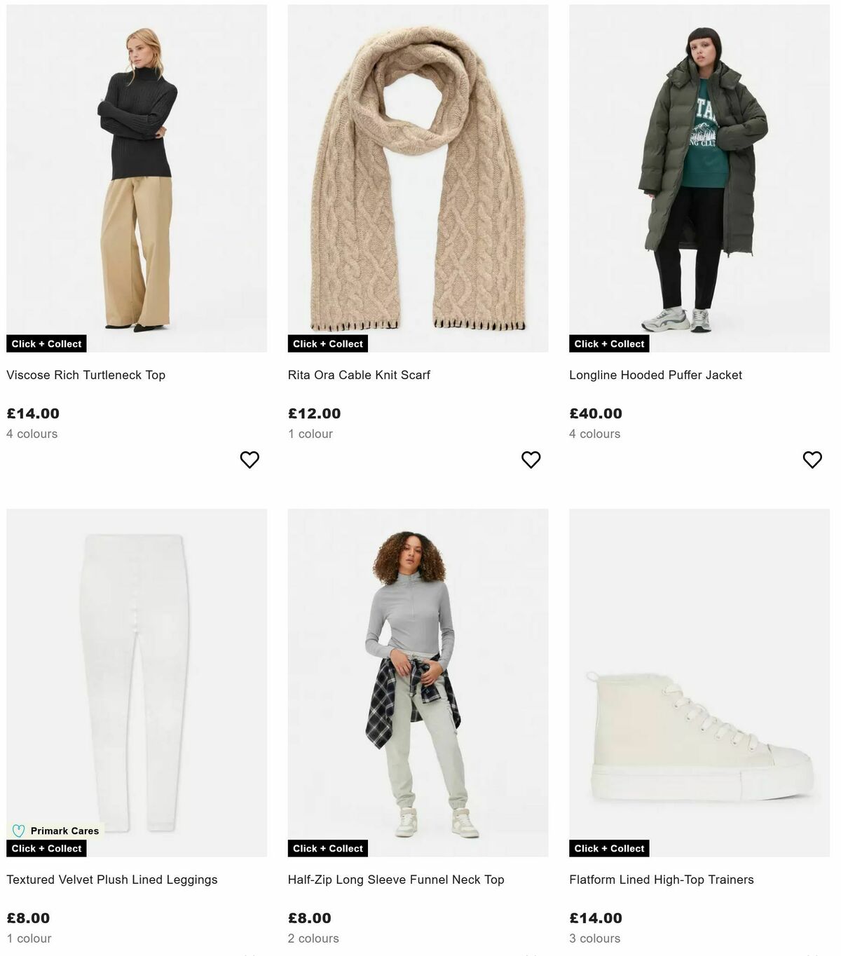 Primark Offers from 17 October