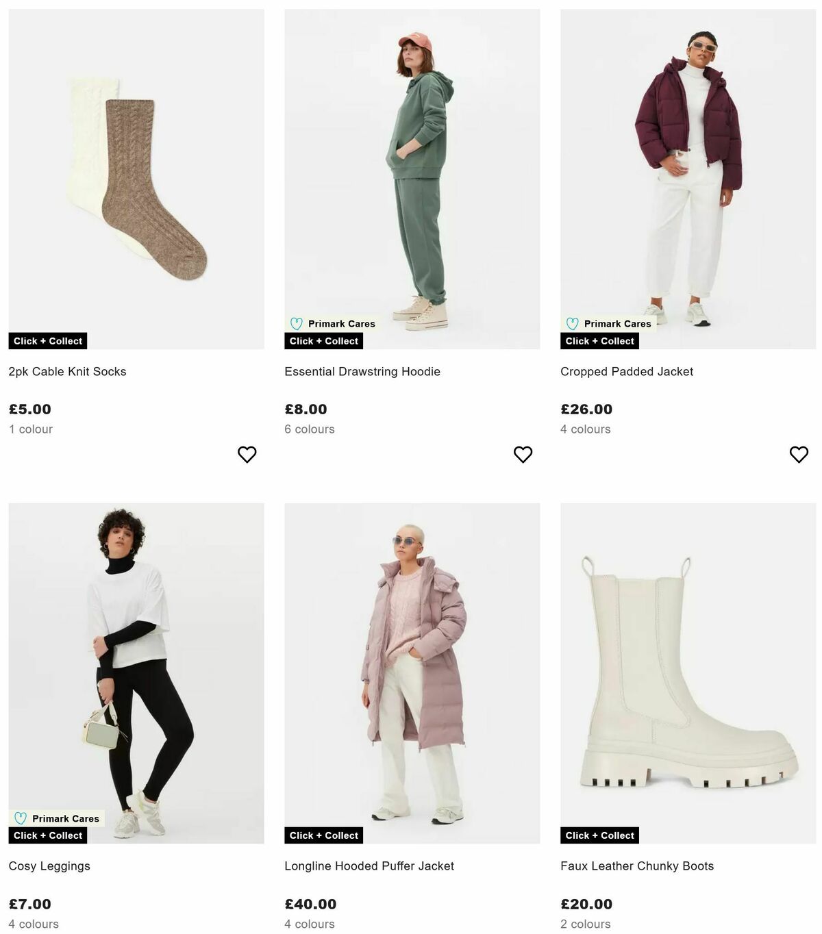 Primark Offers from 17 October