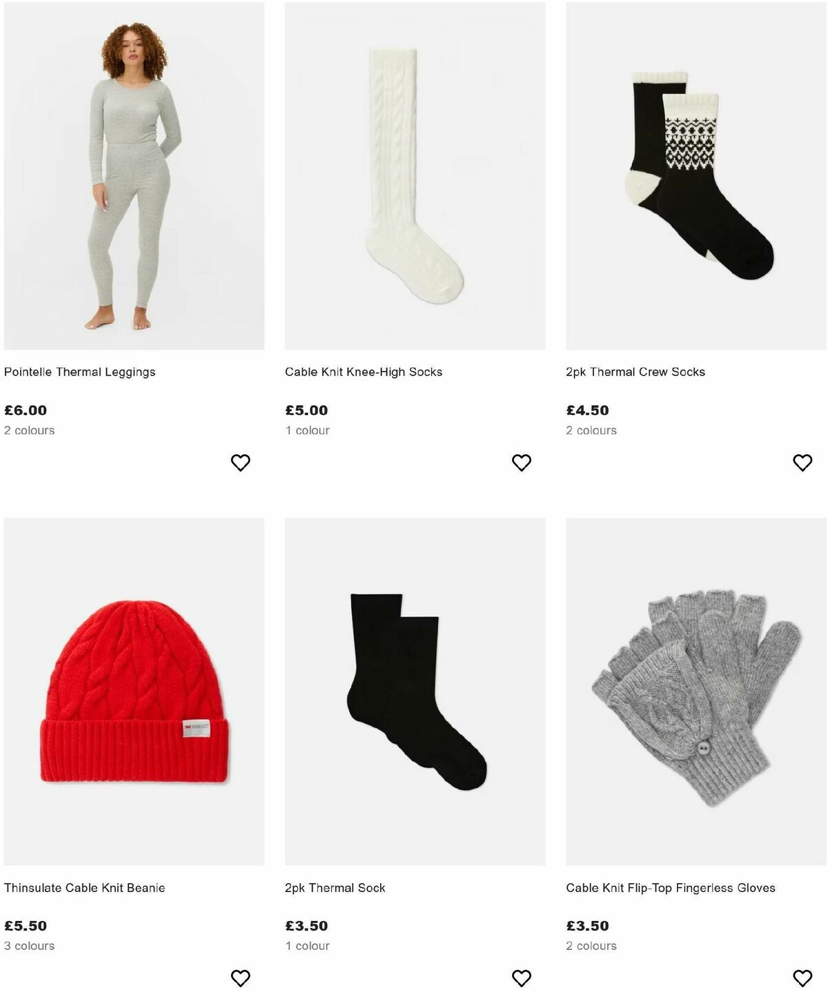Primark Après Ski Outfits Offers from 13 December
