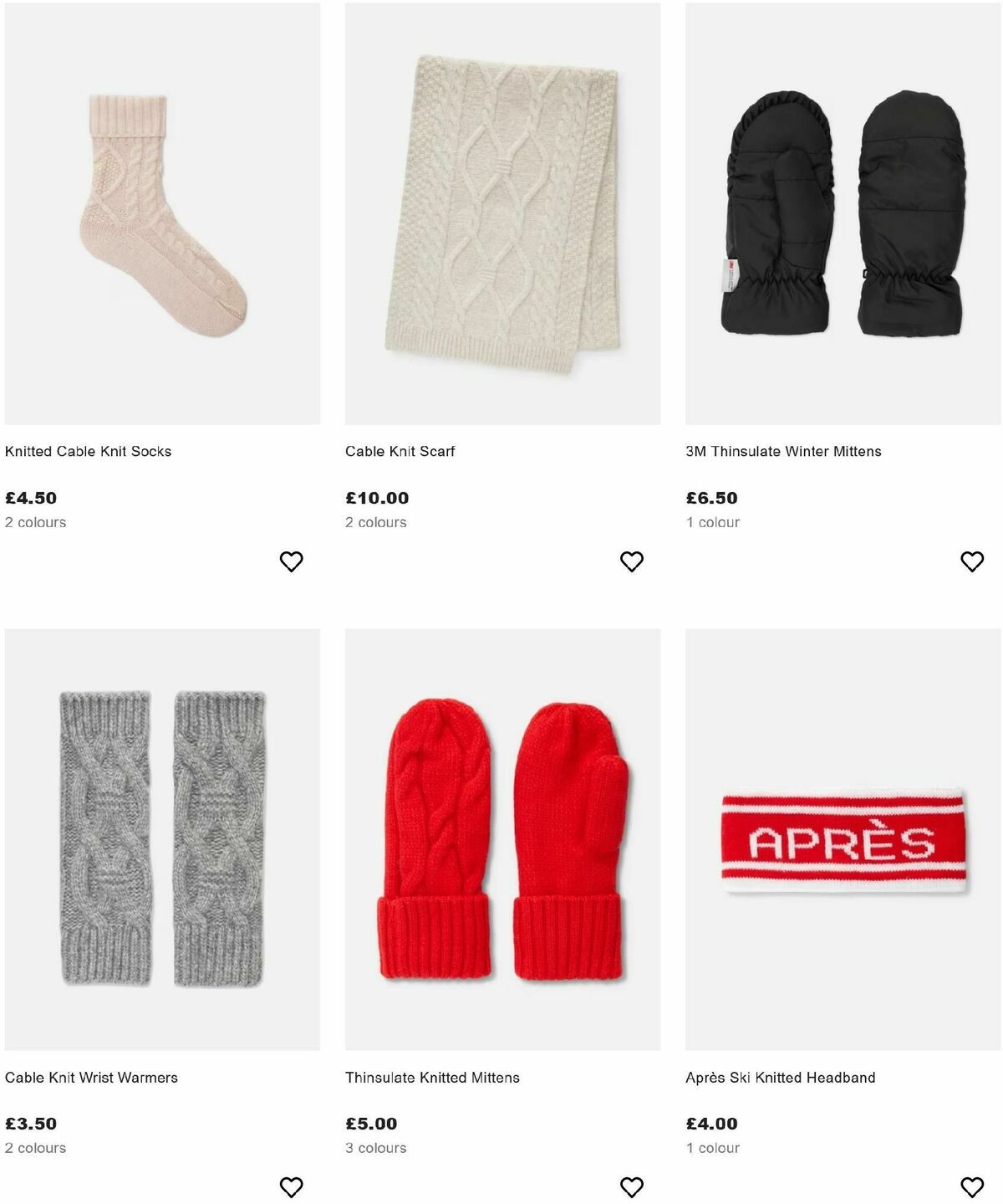 Primark Après Ski Outfits Offers from 13 December