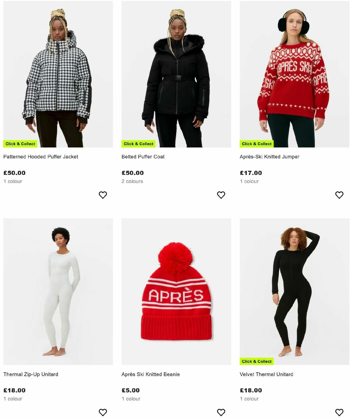 Primark Après Ski Outfits Offers from 13 December