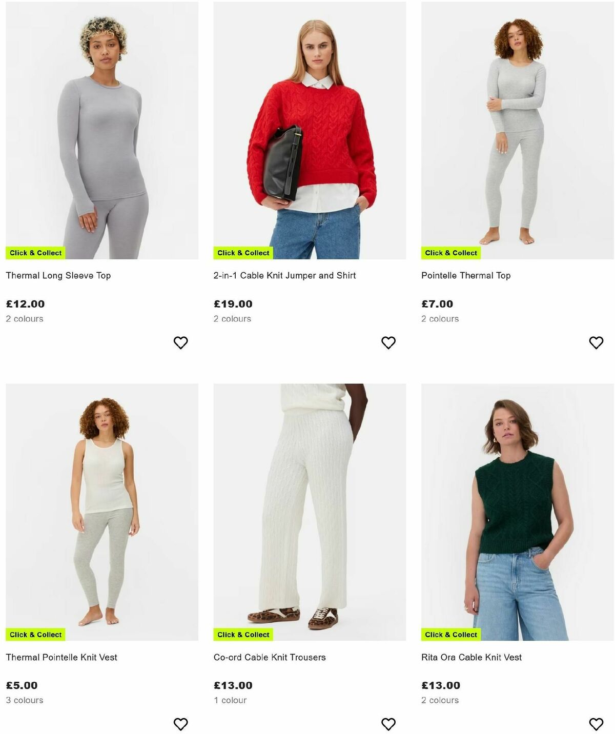 Primark Après Ski Outfits Offers from 13 December