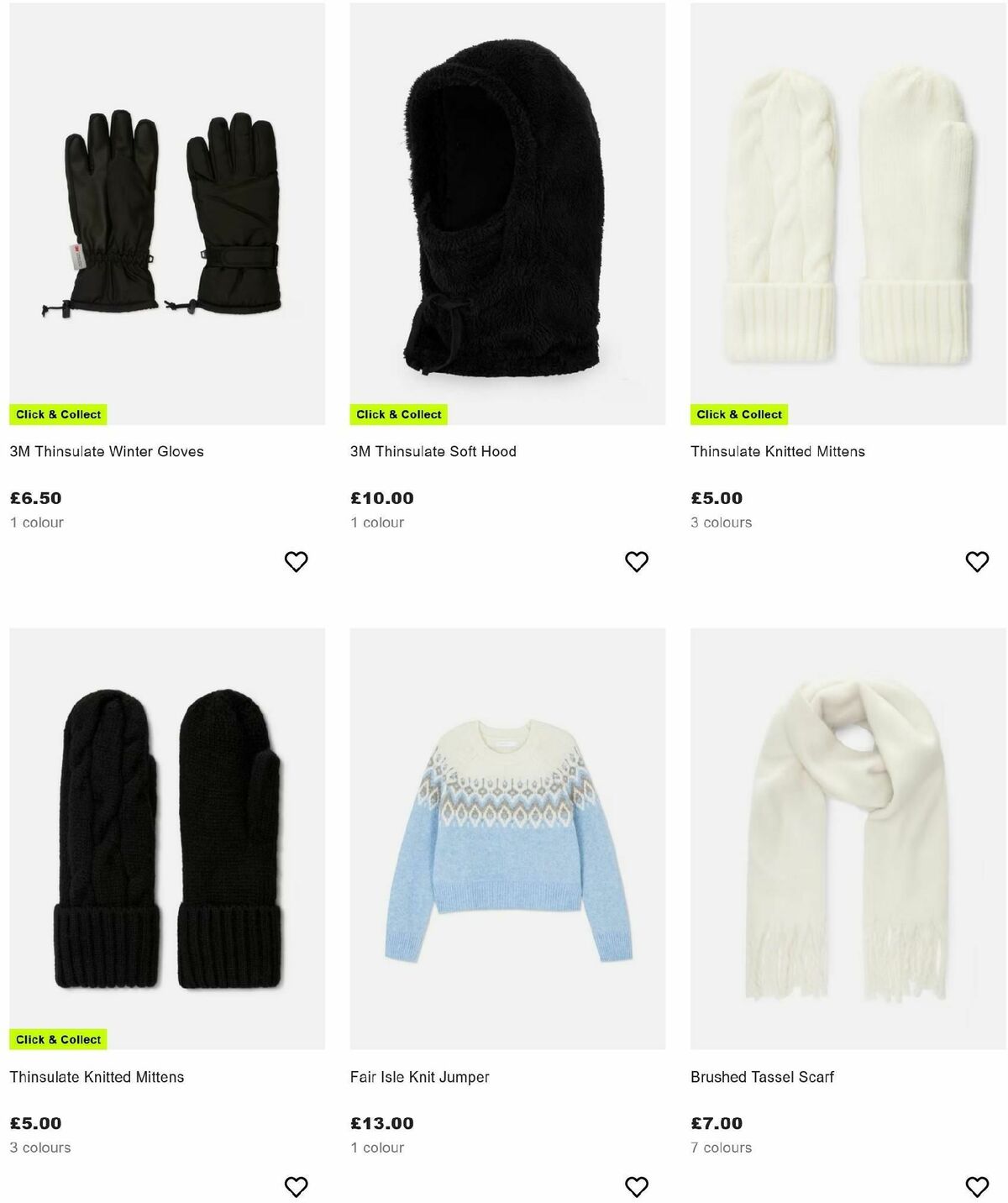 Primark Après Ski Outfits Offers from 13 December
