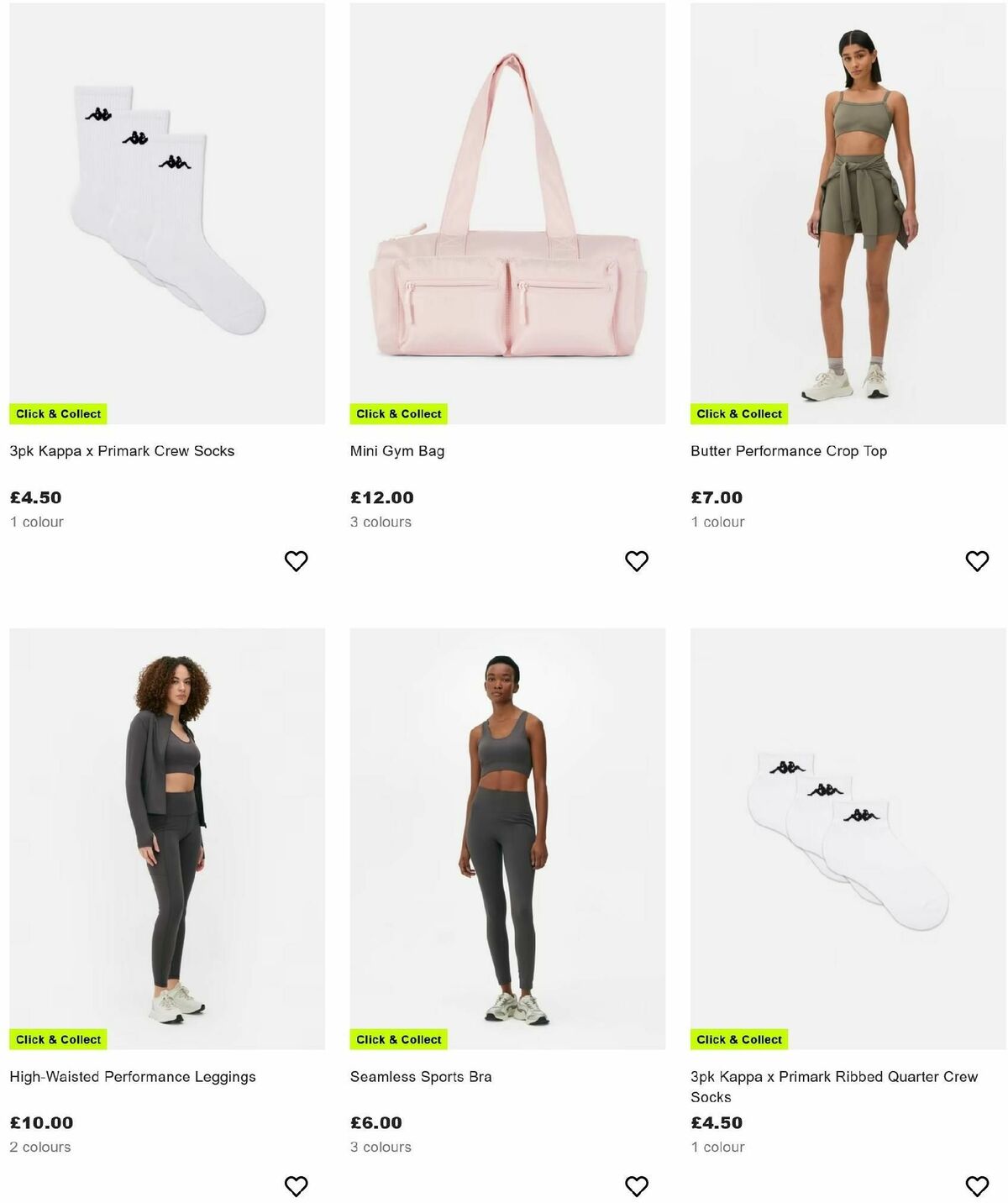 Primark Offers from 6 January