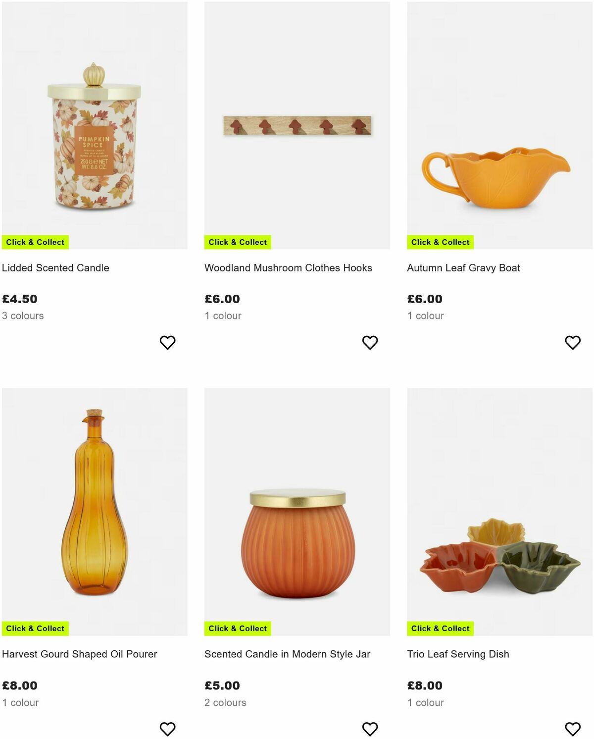 Primark Autumn Offers from 15 August