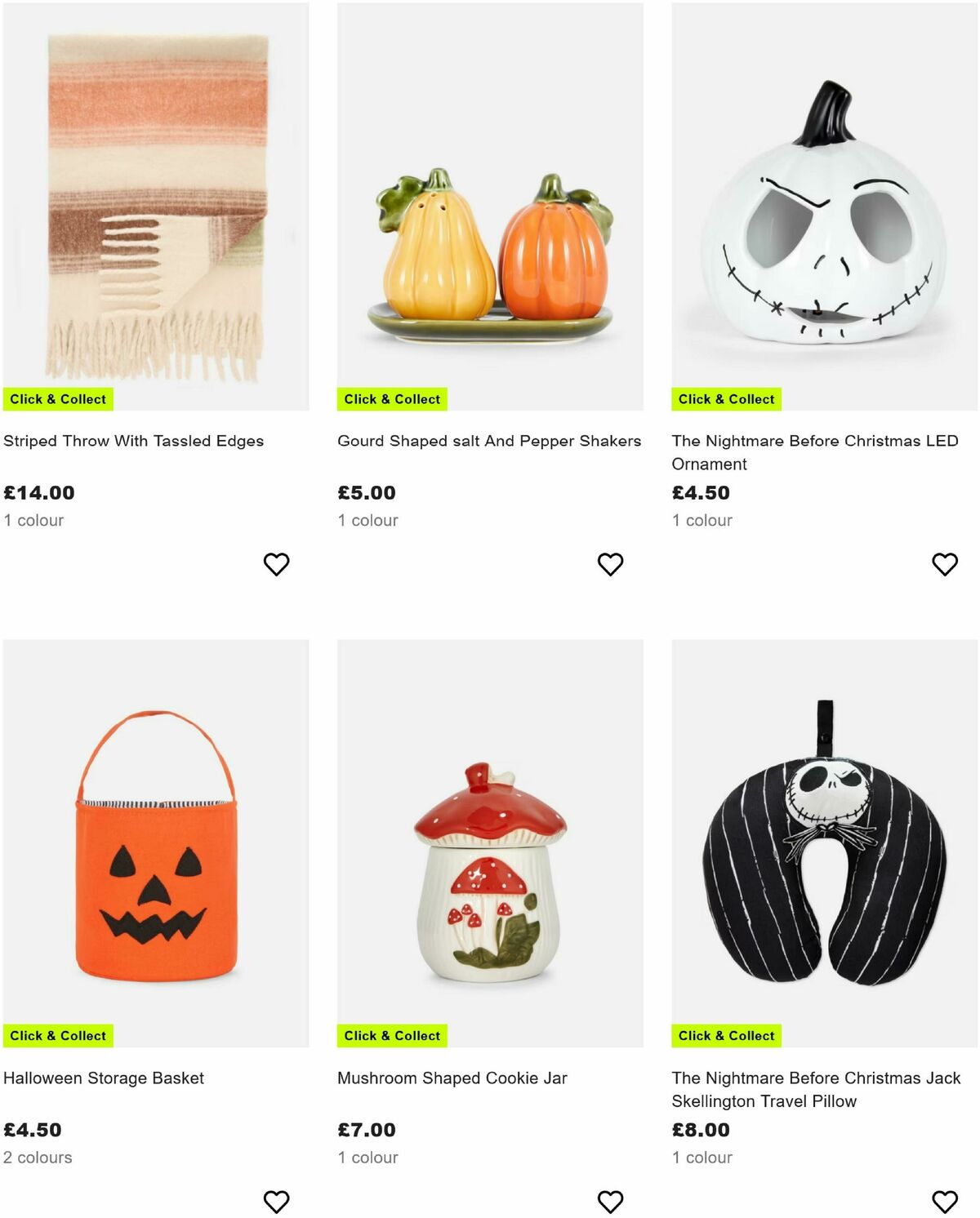 Primark Autumn Offers from 15 August