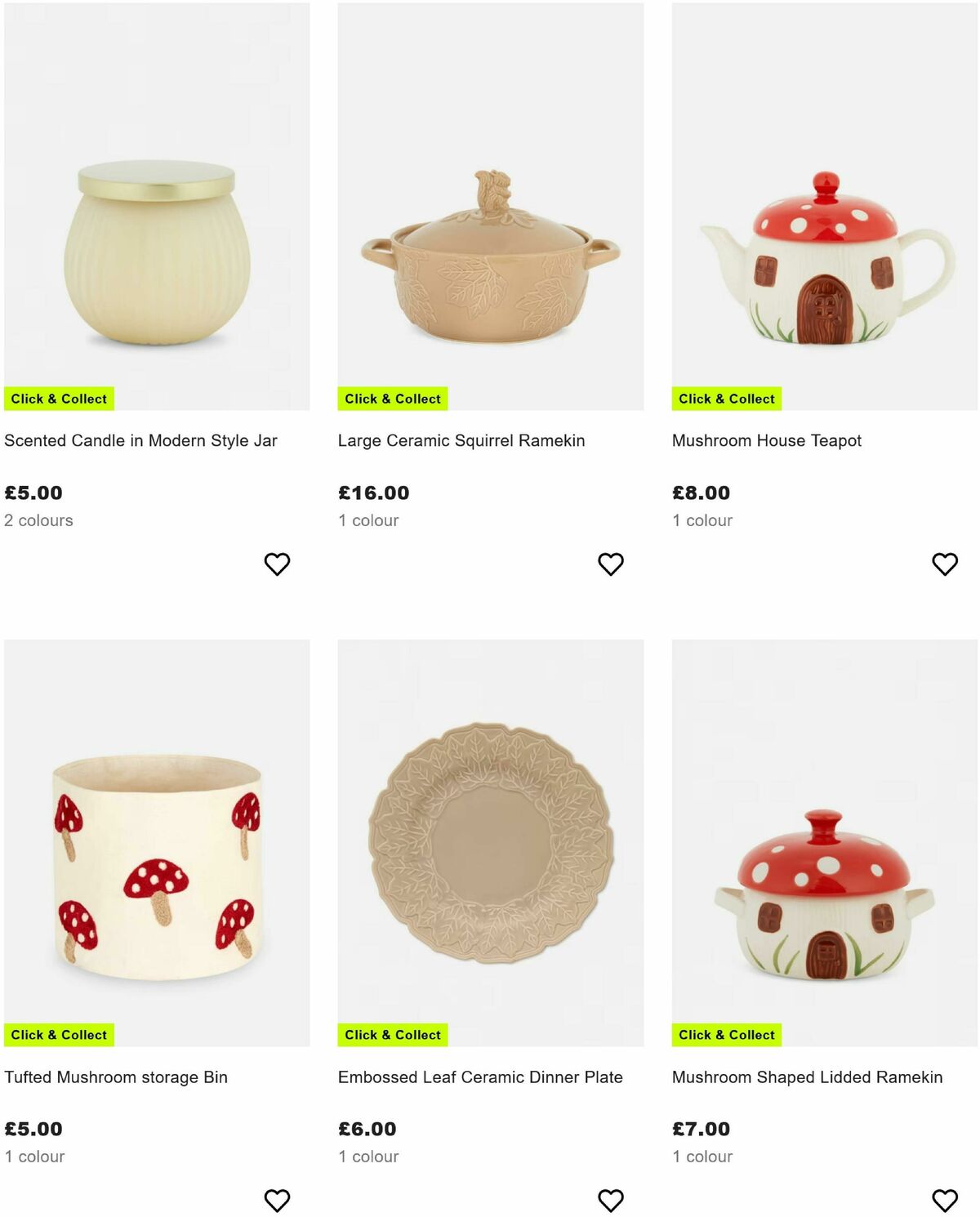 Primark Autumn Offers from 15 August