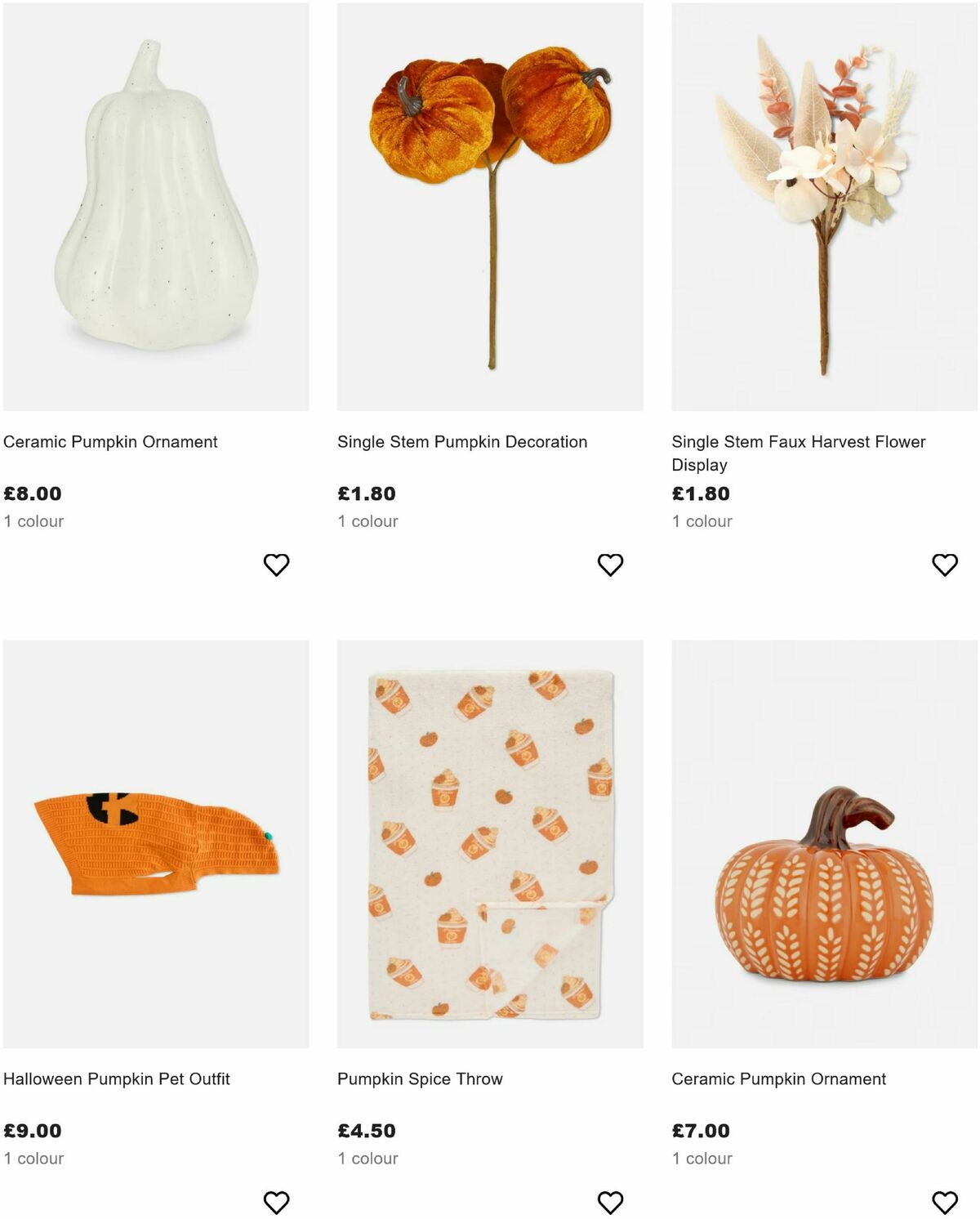 Primark Autumn Offers from 15 August