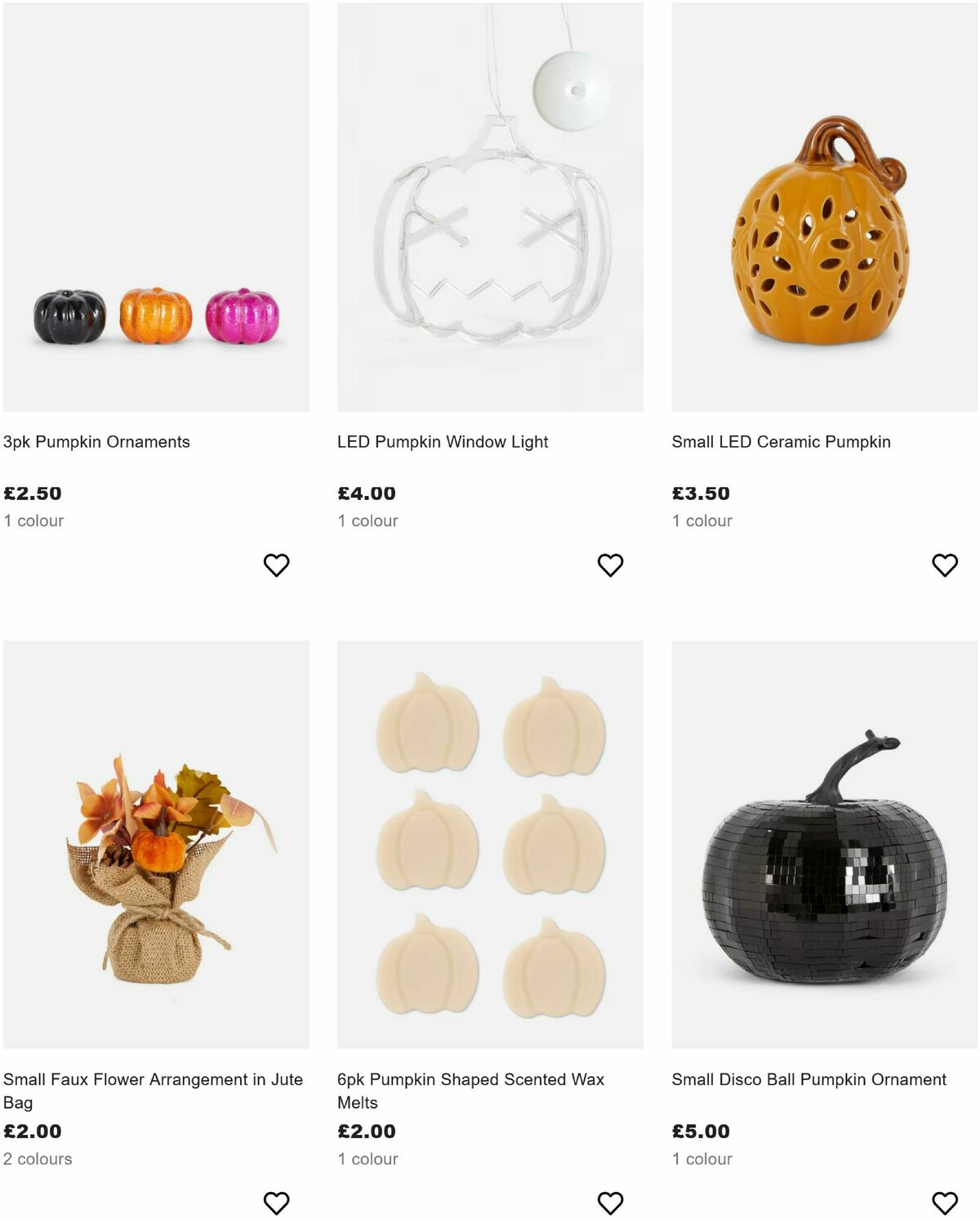 Primark Autumn Offers from 15 August