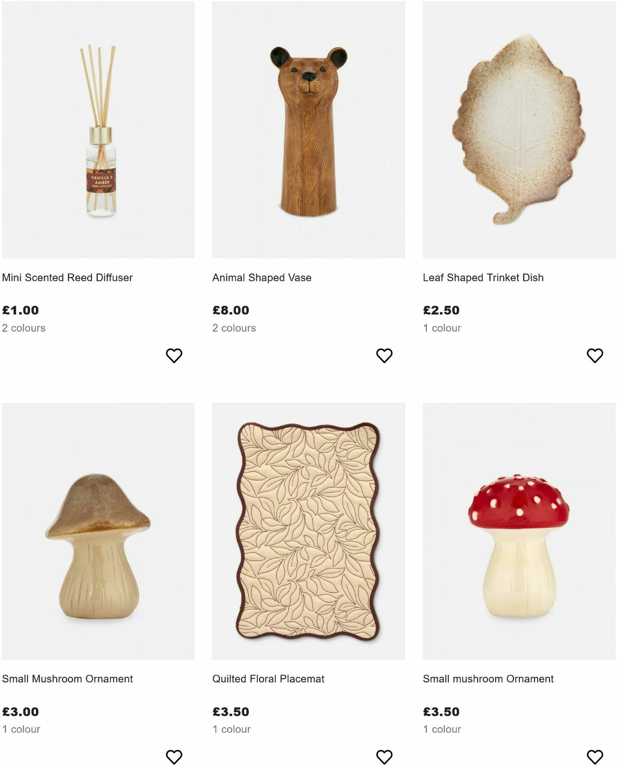 Primark Autumn Offers from 15 August