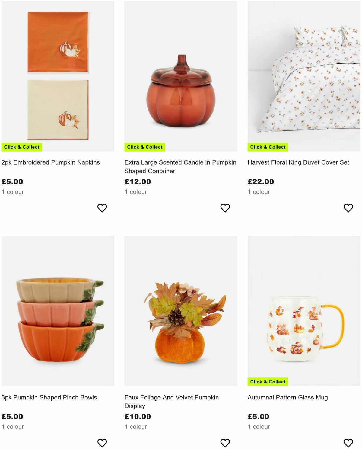 Primark Autumn Offers from 15 August