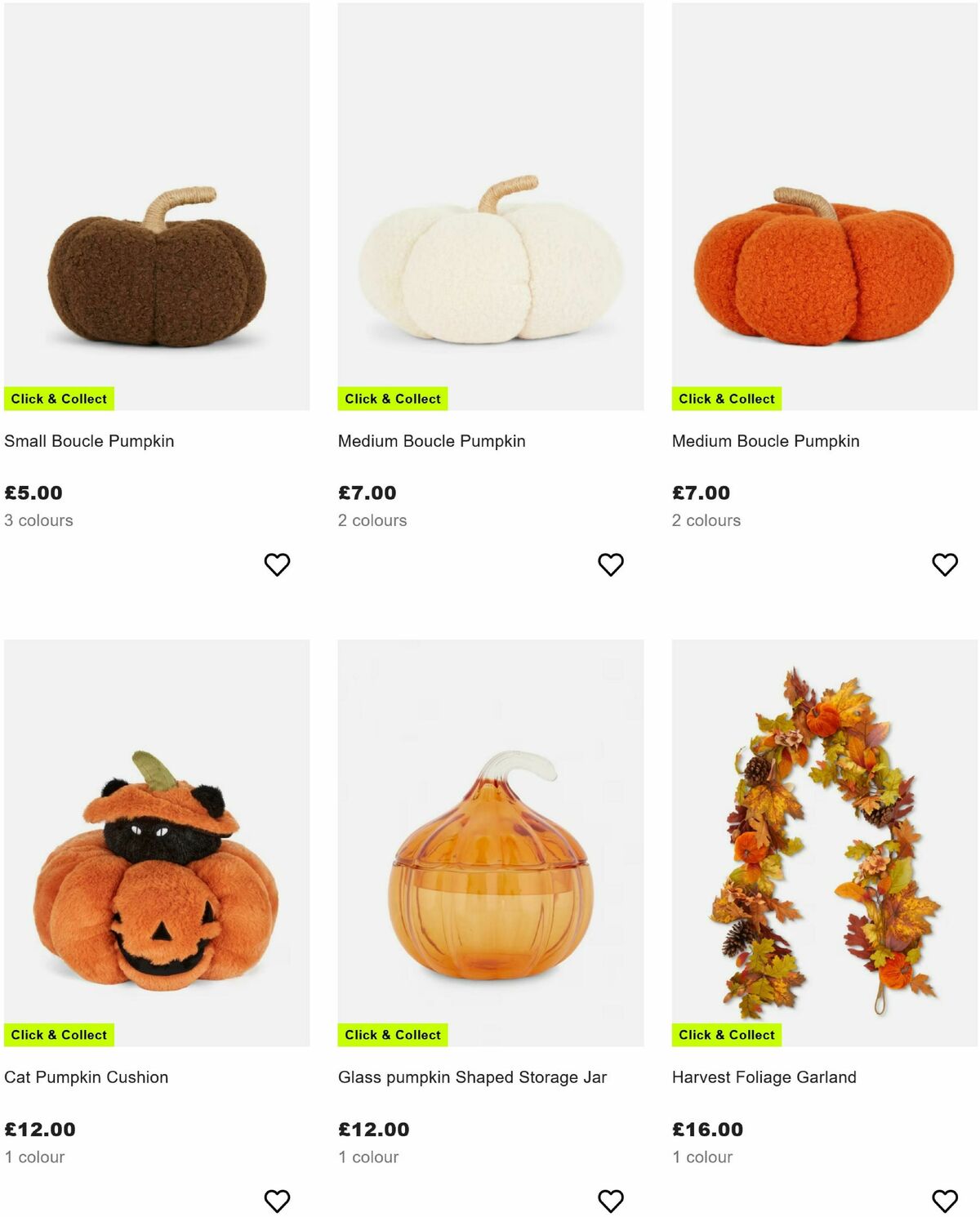 Primark Autumn Offers from 15 August