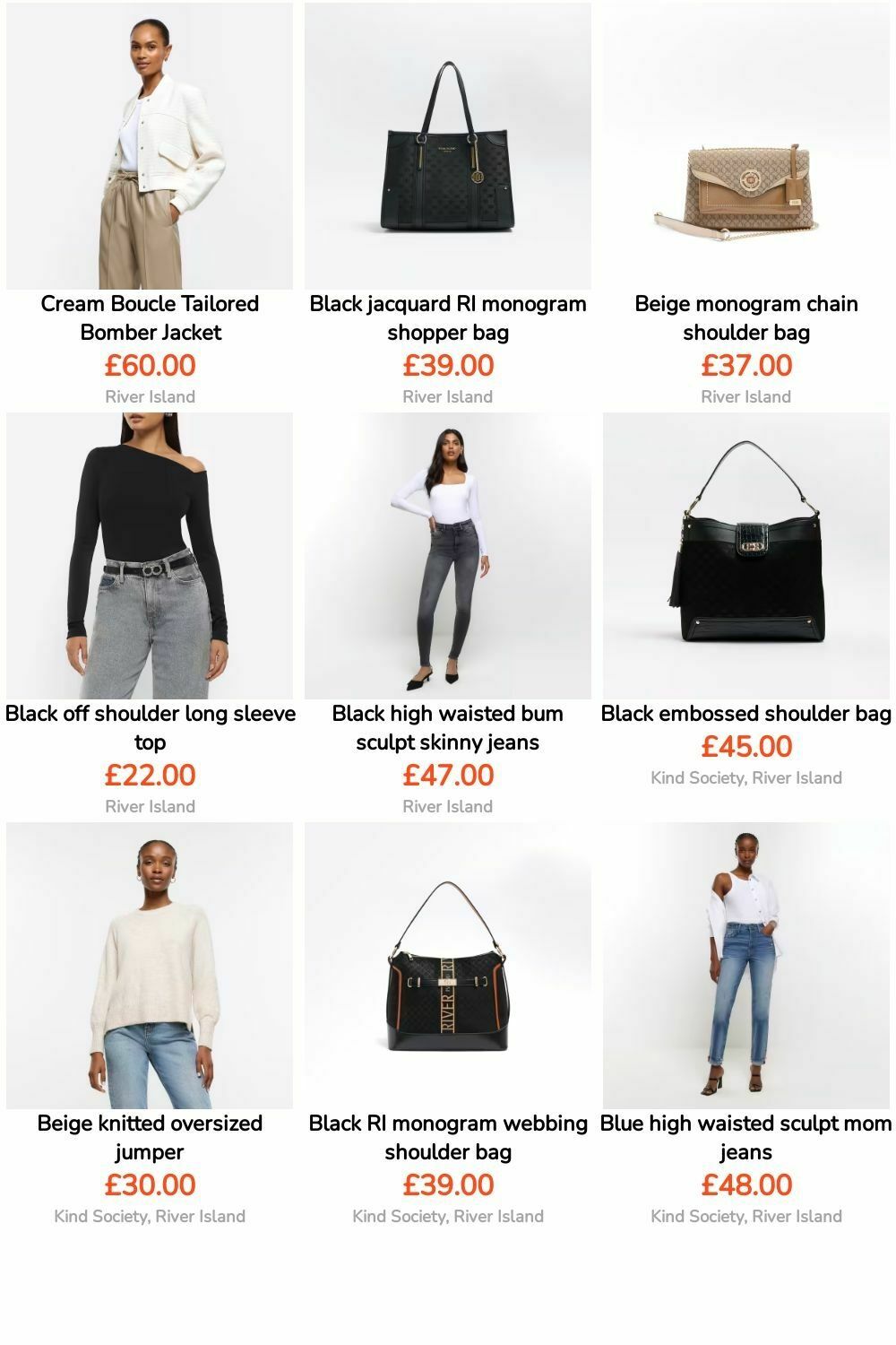 River Island Offers from 1 October