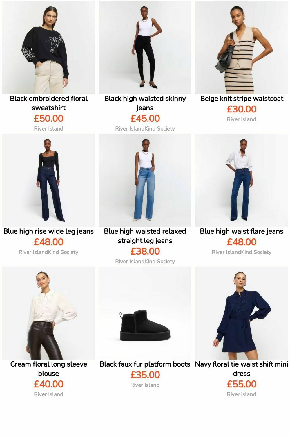 River Island Offers from 2 February