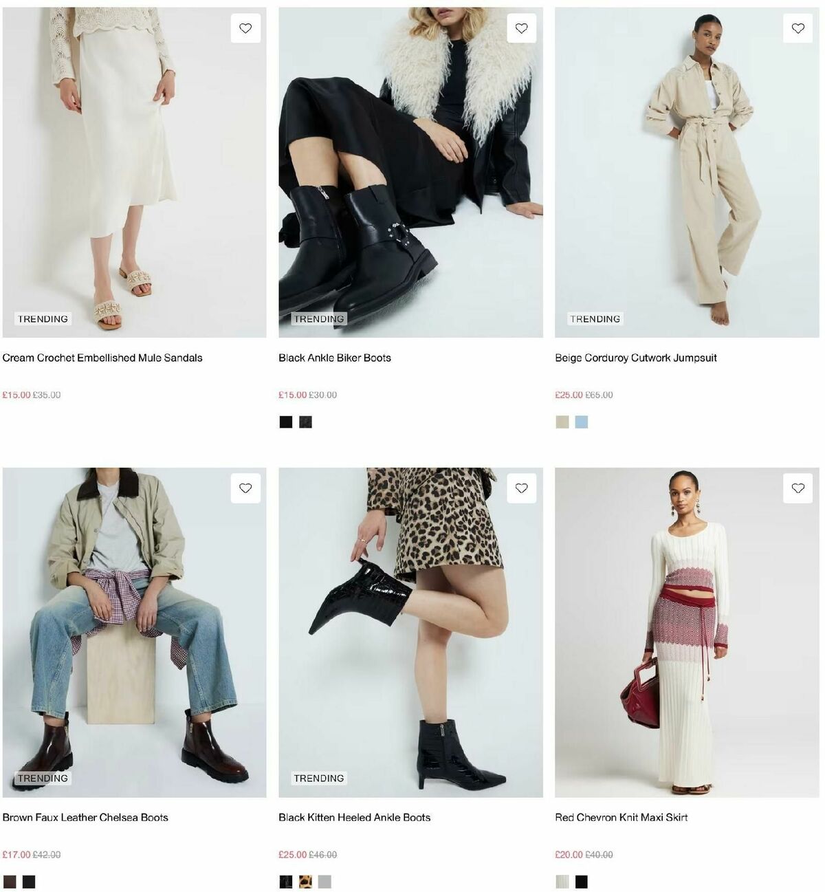 River Island Offers from 29 December