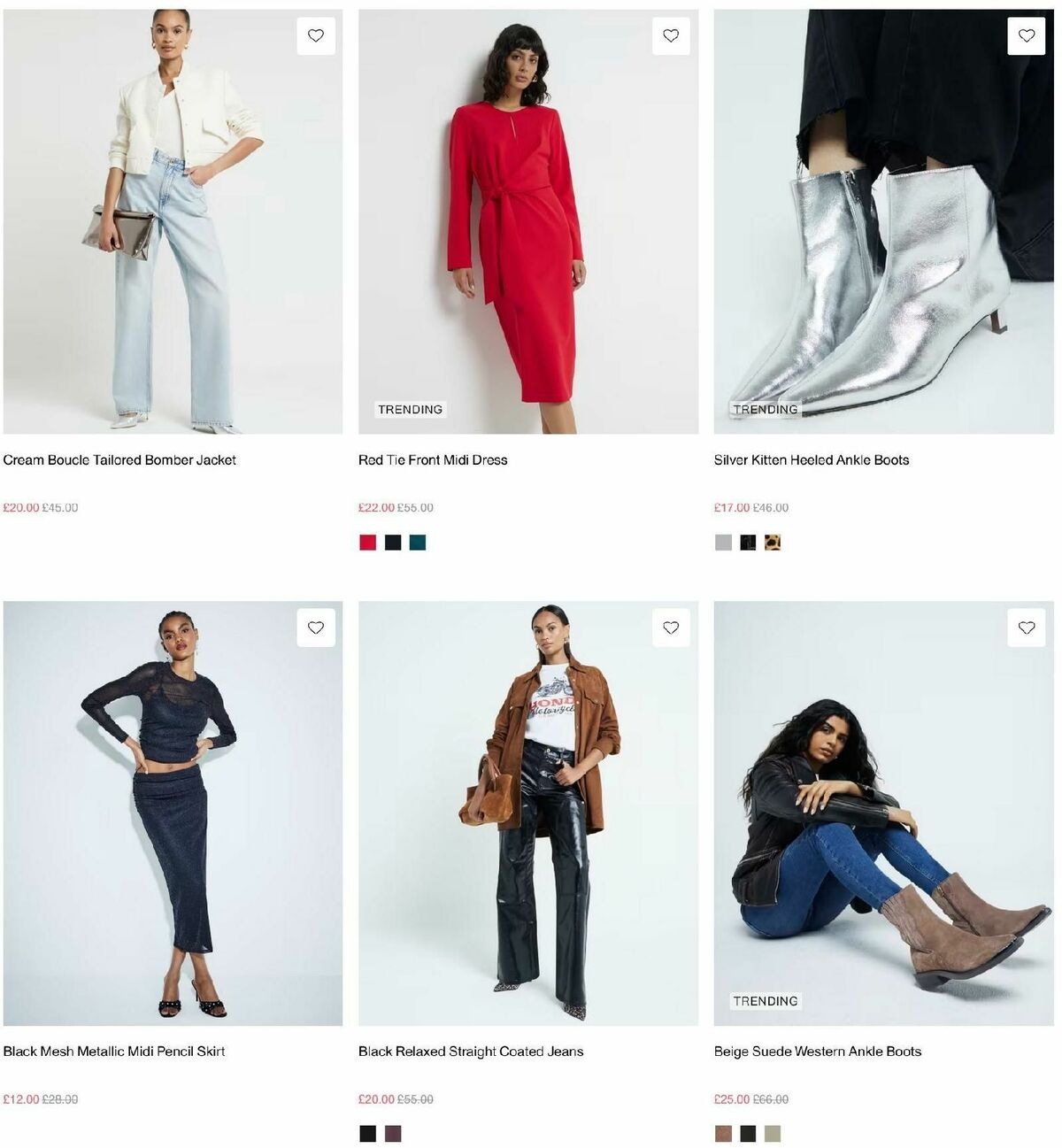 River Island Offers from 29 December