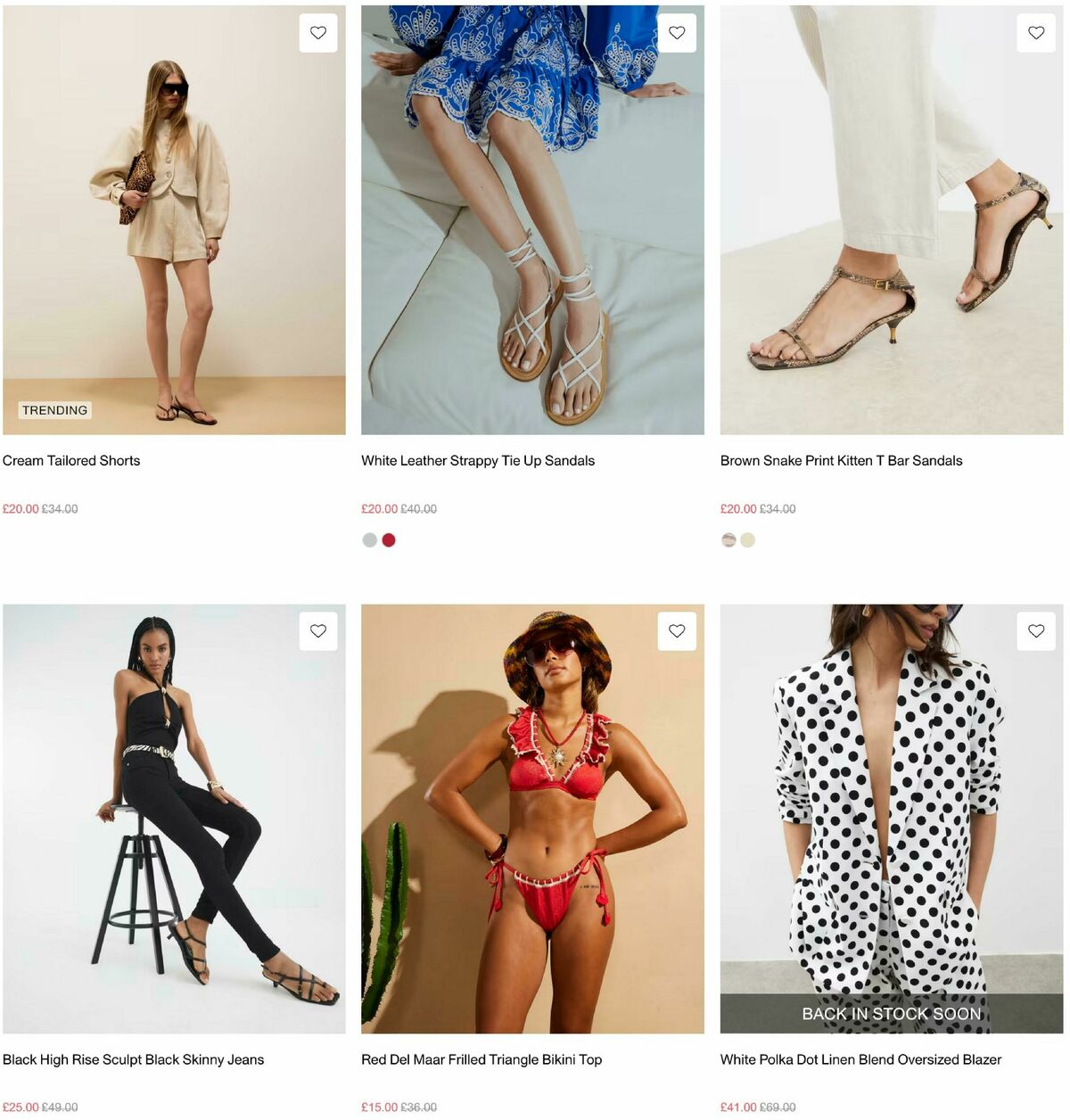 River Island Offers from 2 July