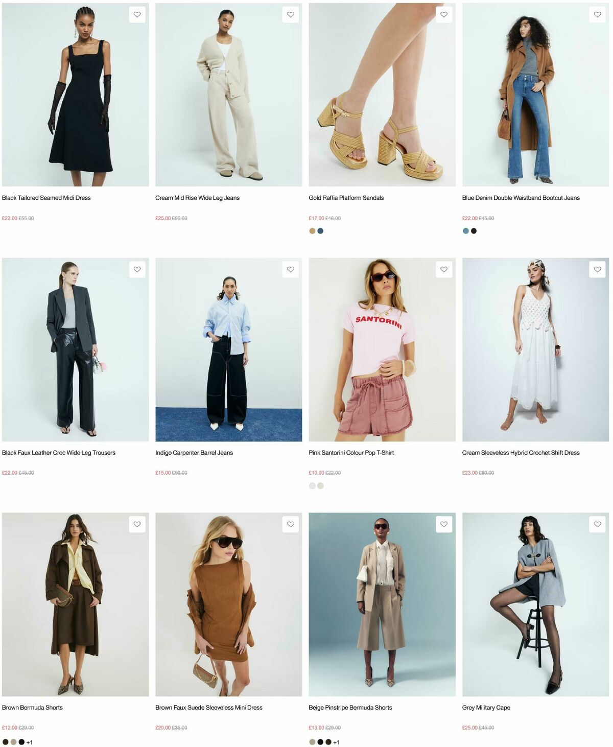 River Island Offers from 3 August