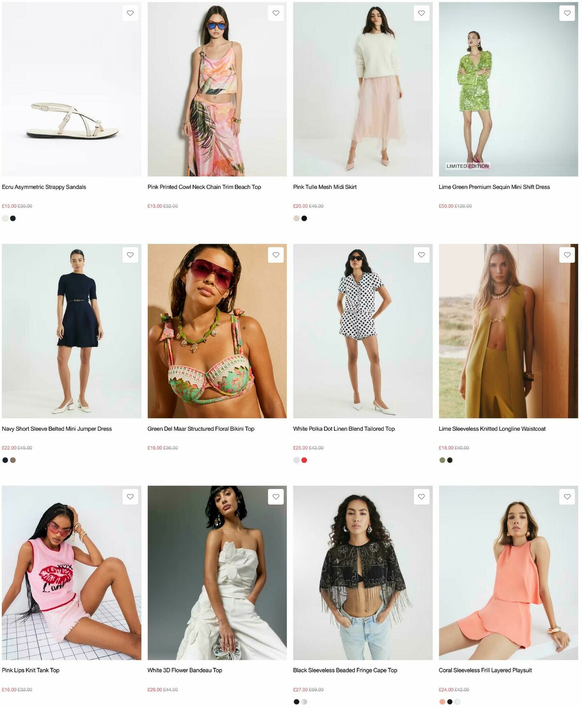 River Island Offers from 3 August