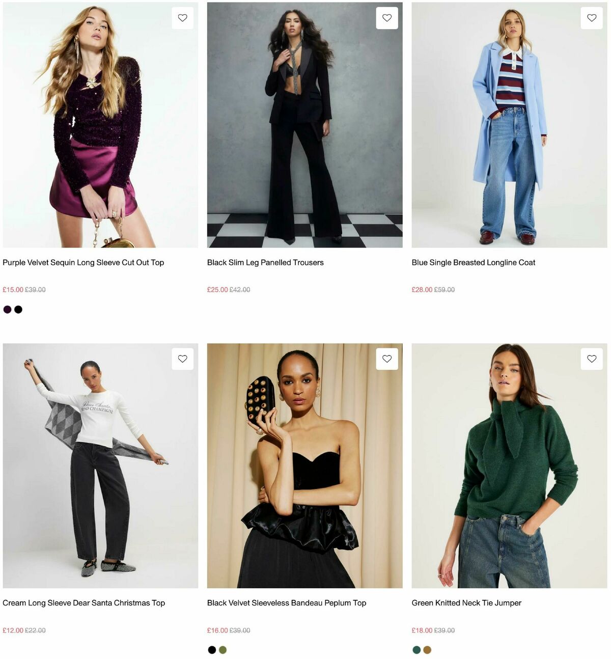 River Island Offers from 25 December