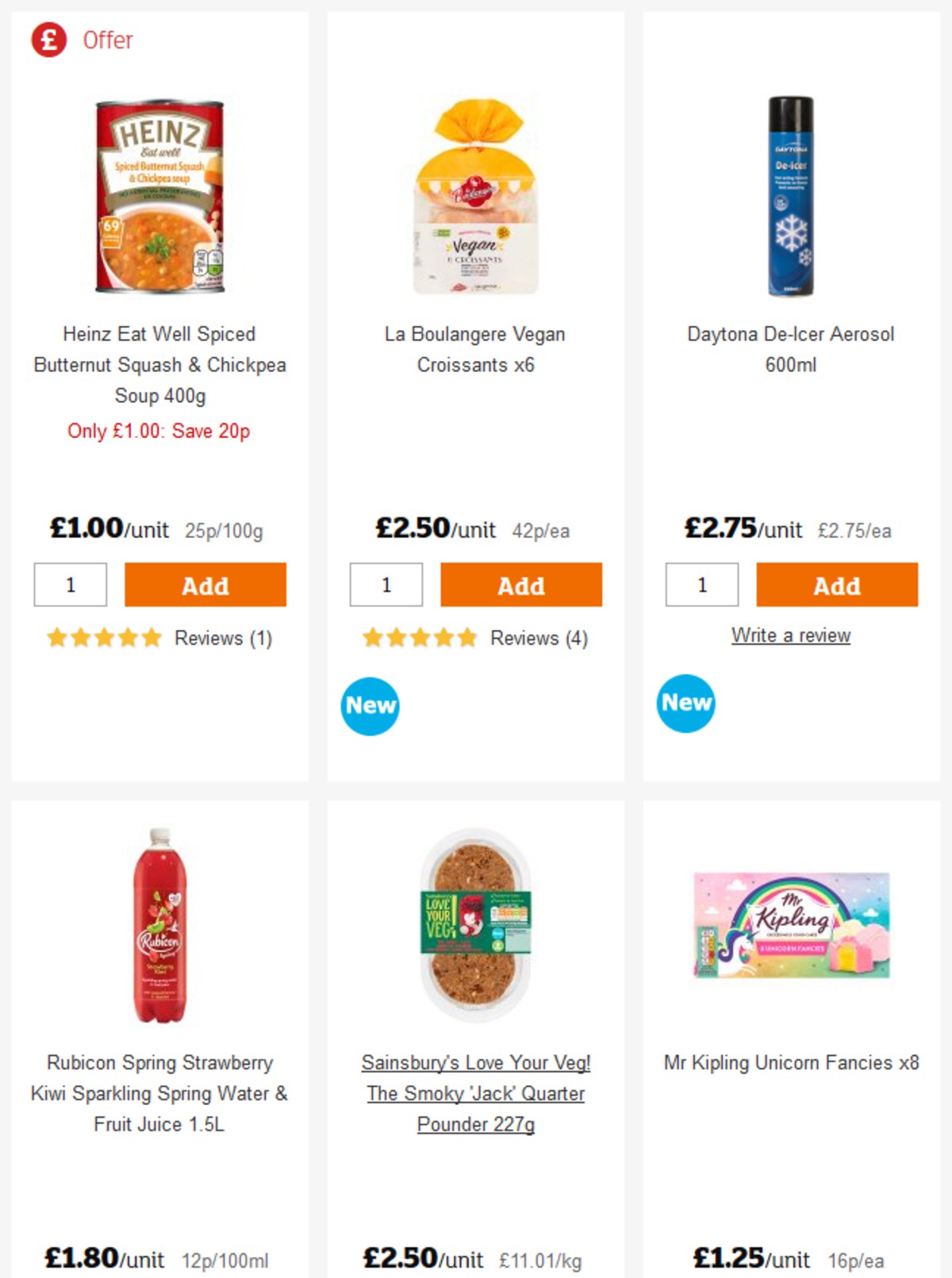 Sainsbury's Offers from 8 March