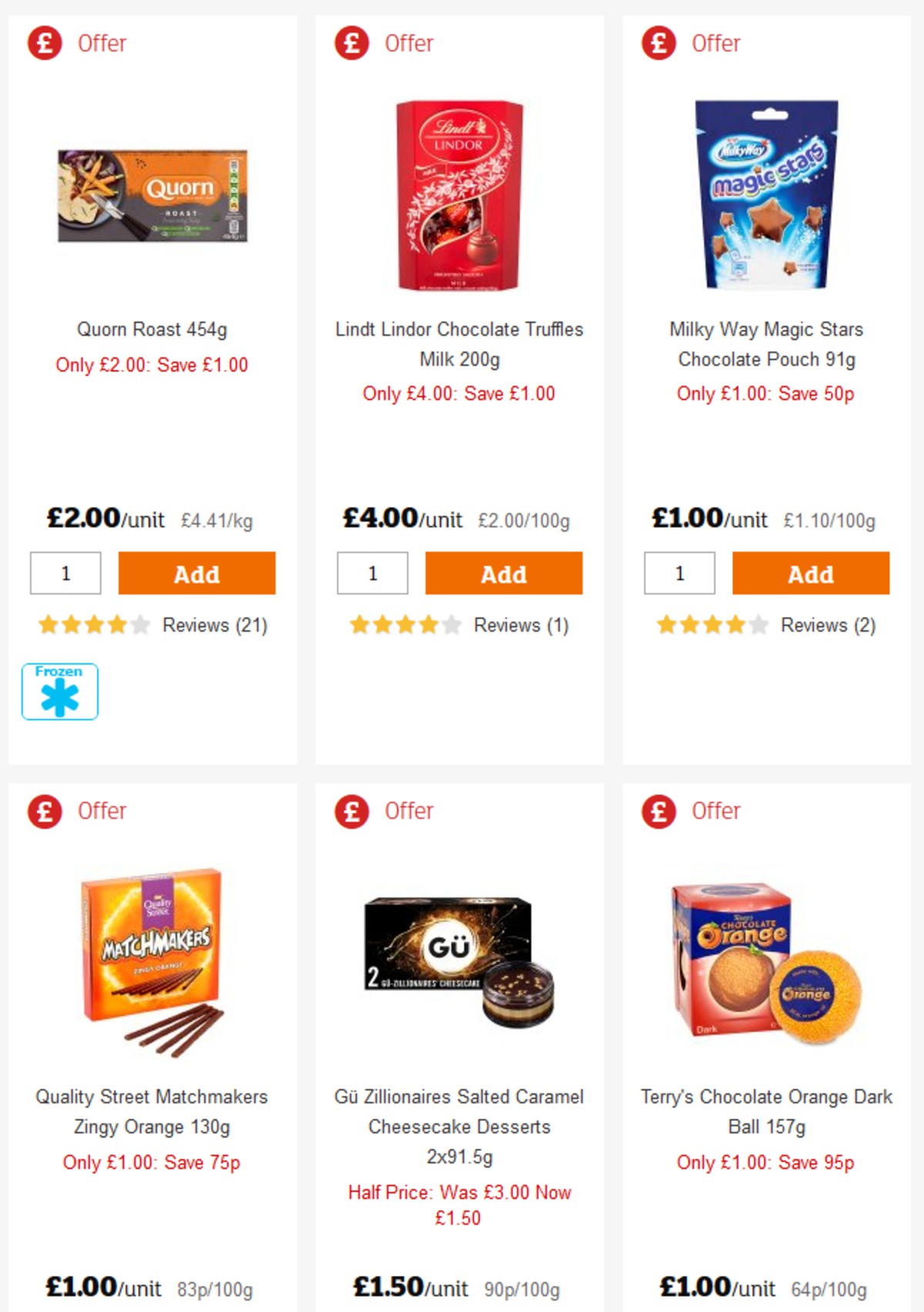 Sainsbury's Offers from 12 April