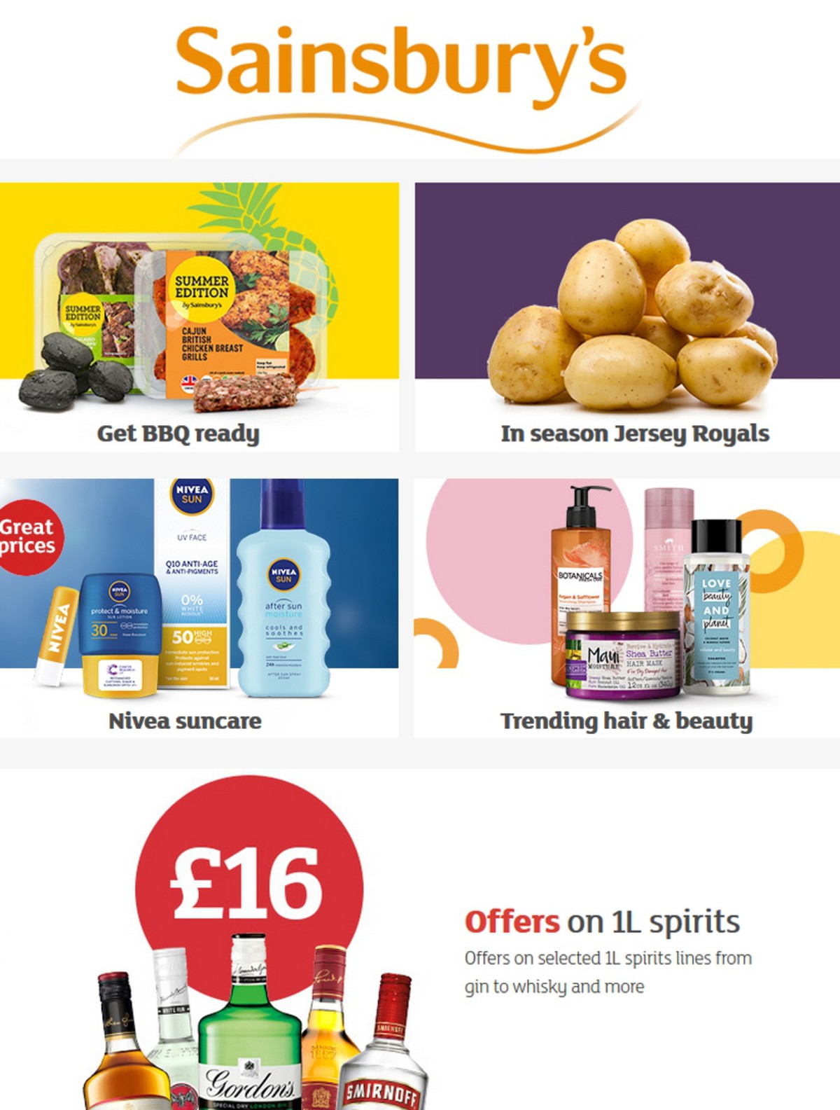 Sainsbury's Offers from 26 April