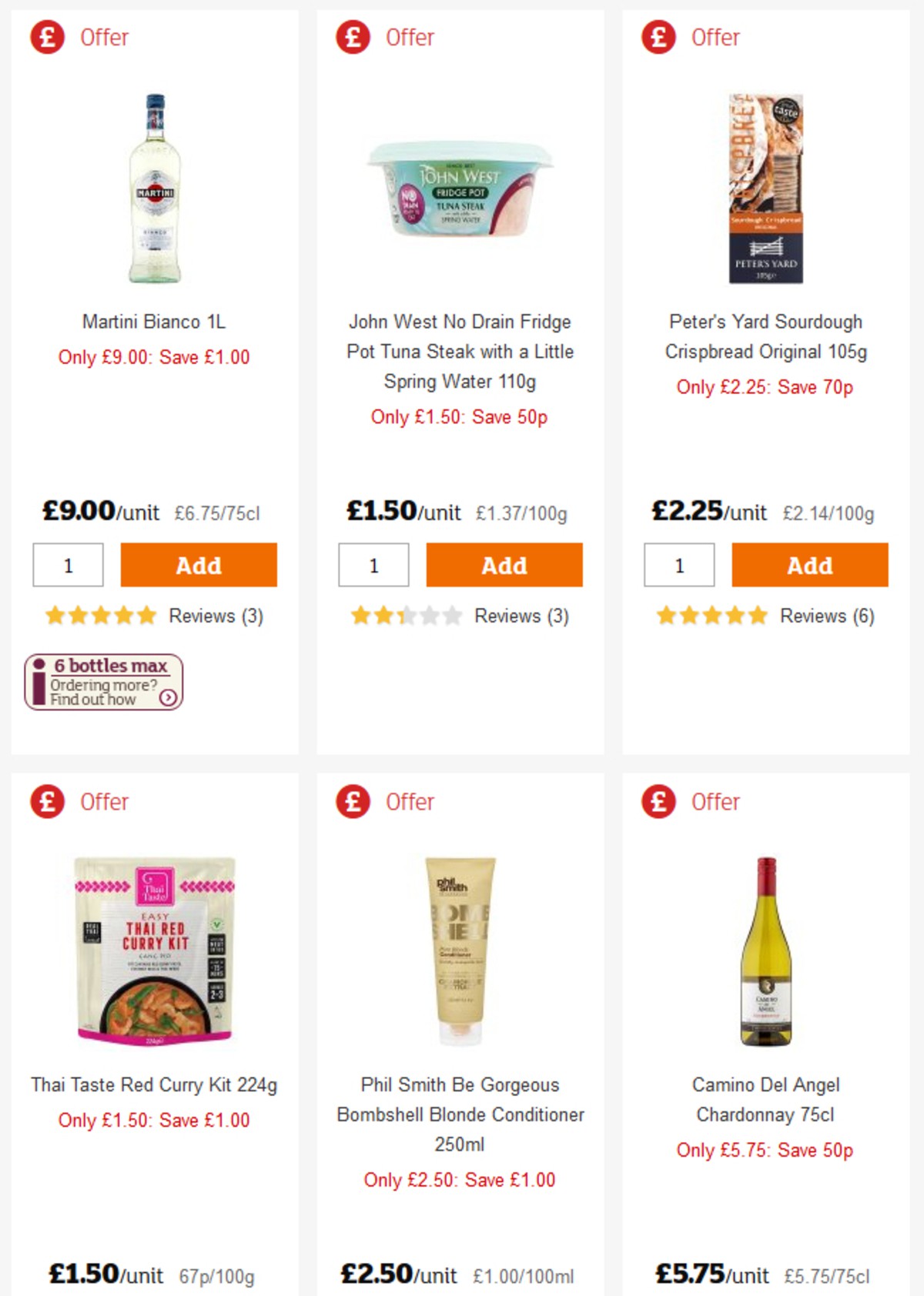 Sainsbury's Offers from 26 April
