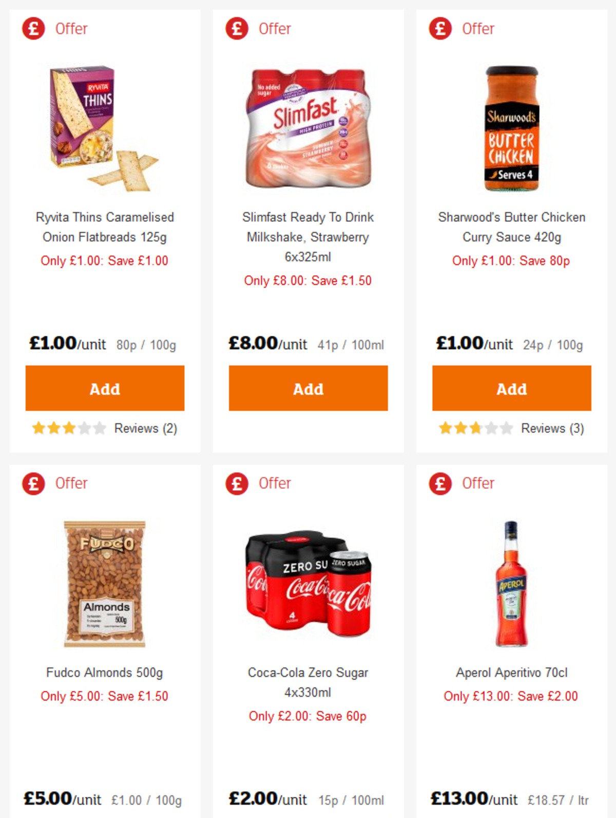 Sainsbury's Offers from 3 May